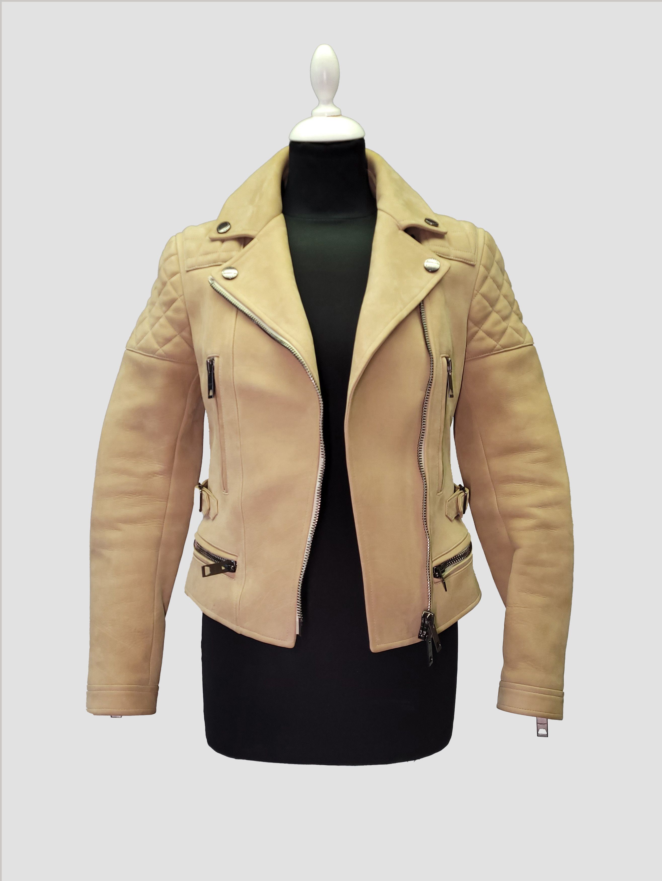 Burberry Prorsum Burberry Prorsum _ Italy _ Runway _ Leather _ Biker Jacket Size XS / US 0-2 / IT 36-38 - 3 Thumbnail