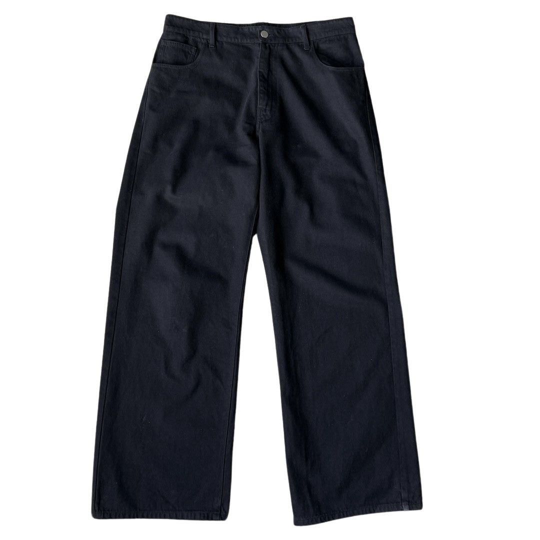 image of Raf Simons Fw22 Relaxed Fit Denim in Black, Men's (Size 30)