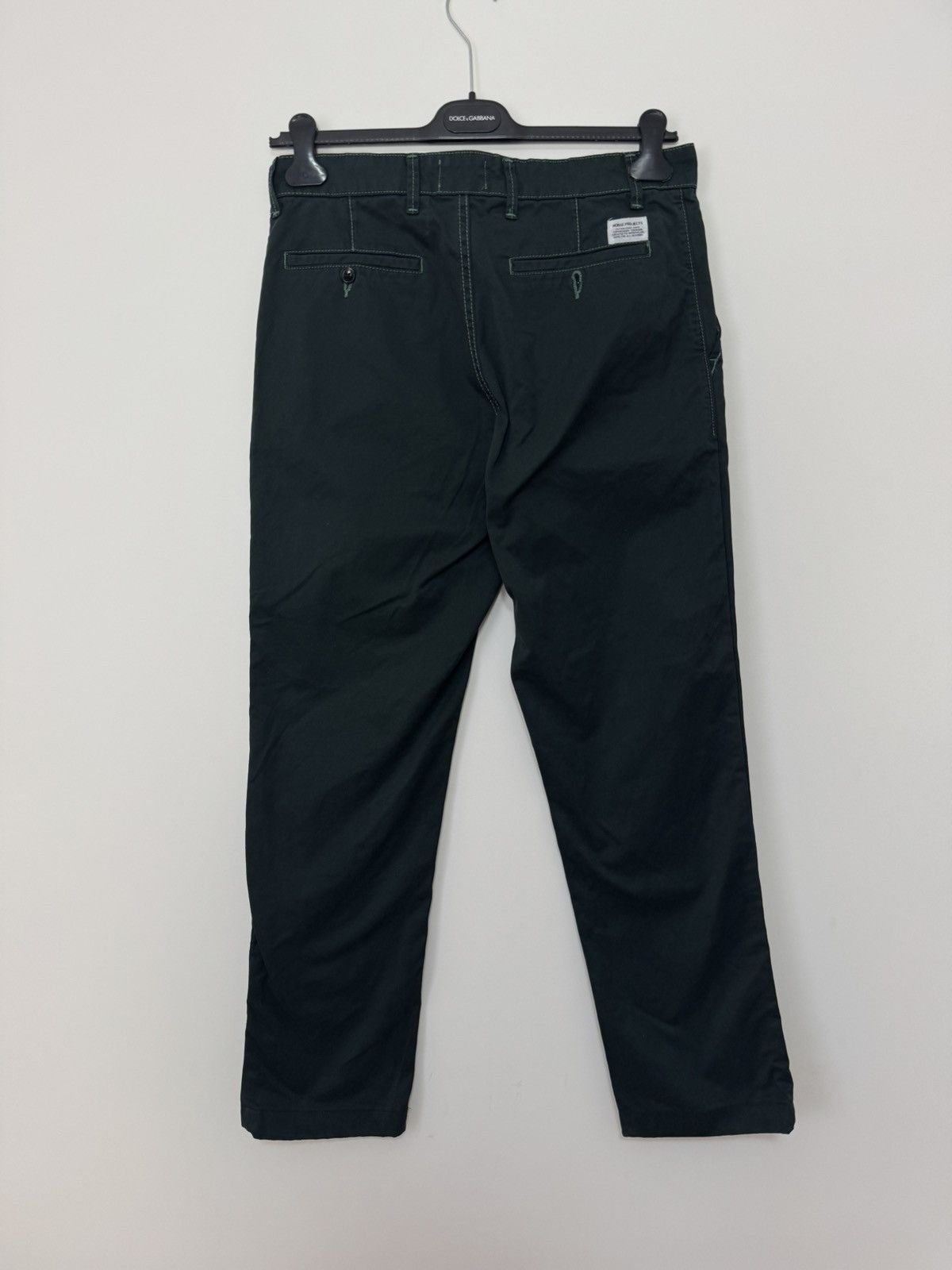 Norse Projects norse projects aros heavy green pants pocket logo Size US 32 / EU 48 - 3 Thumbnail