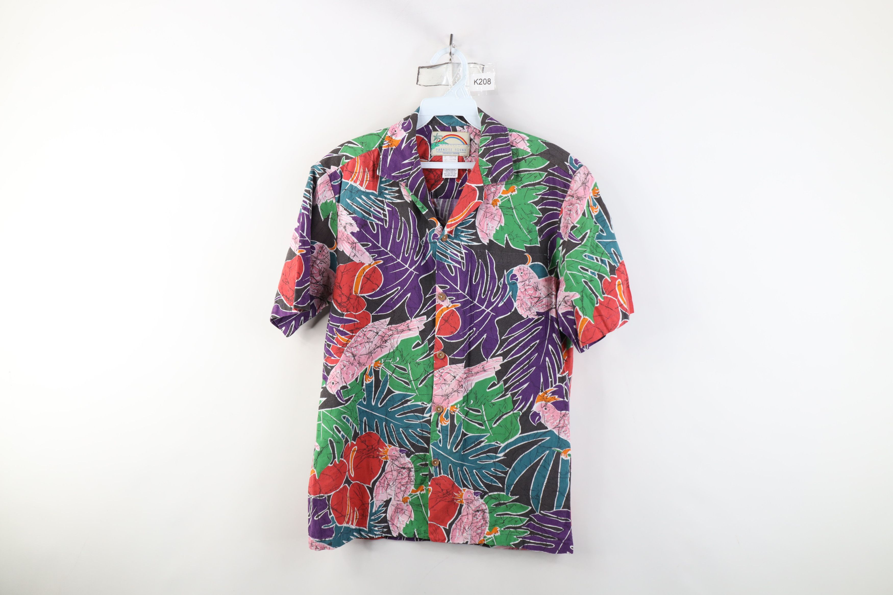 Vintage Vintage 70s 80s Streetwear Toucan Bird Hawaiian Shirt USA Size US S / EU 44-46 / 1 - 1 Thumbnail