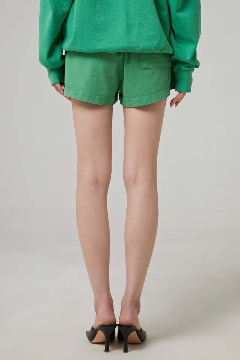 Sporty & Rich o1mle0525 Srhwc Disco Short in Green Size 30" / US 8 / IT 44 - 8 Thumbnail