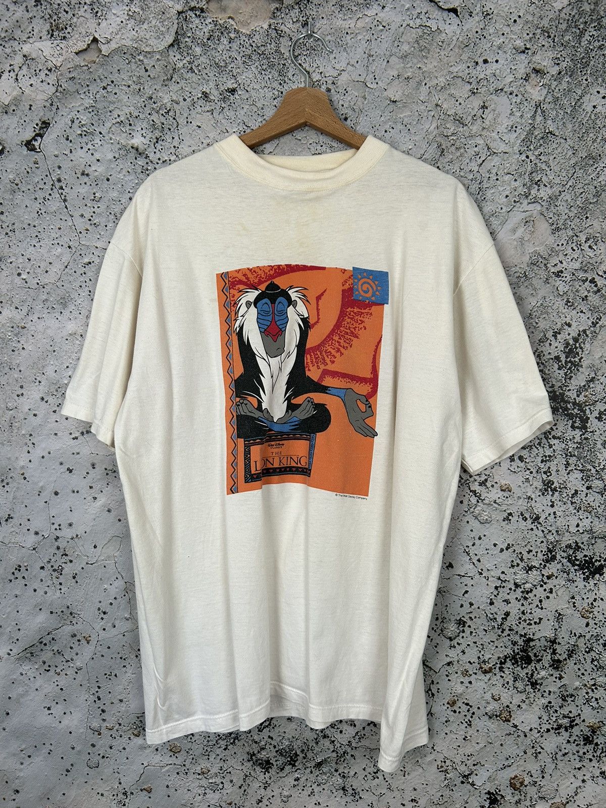 Vintage The Lion King Movie Graphic Tee 90s Archival