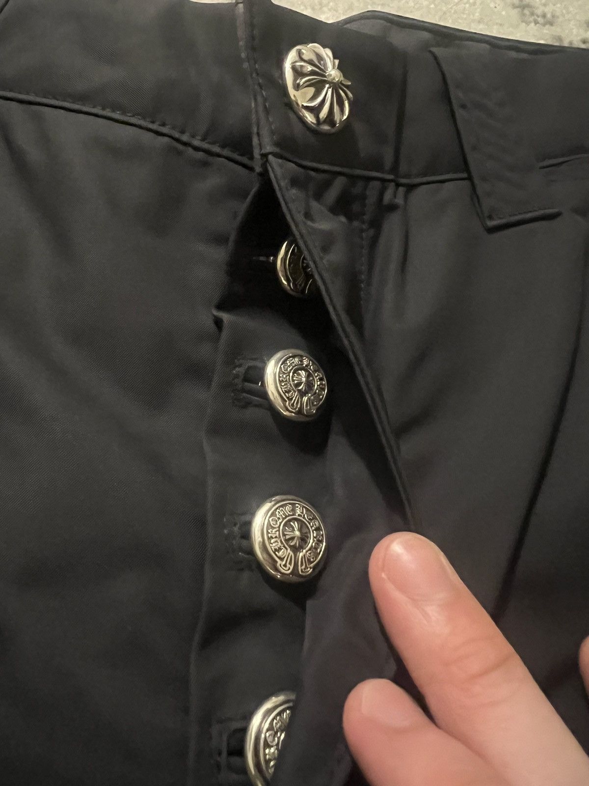 Chrome Hearts Double leather knee carpenter shorts Size US 32 / EU 48 - 6 Thumbnail