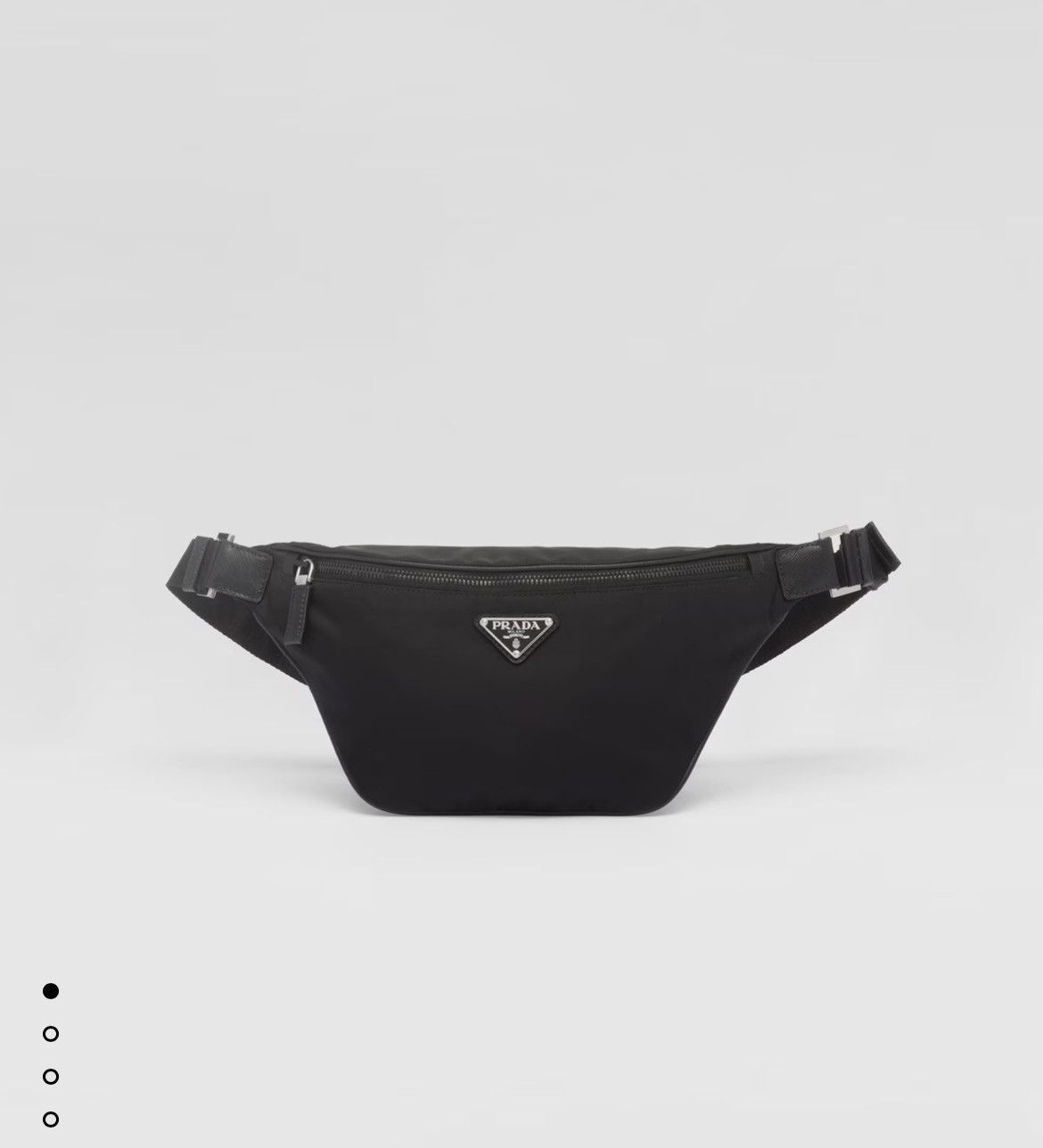 Prada 1690$ Prada Re-Nylon and Saffiano leather belt bag Size ONE SIZE - 1 Thumbnail