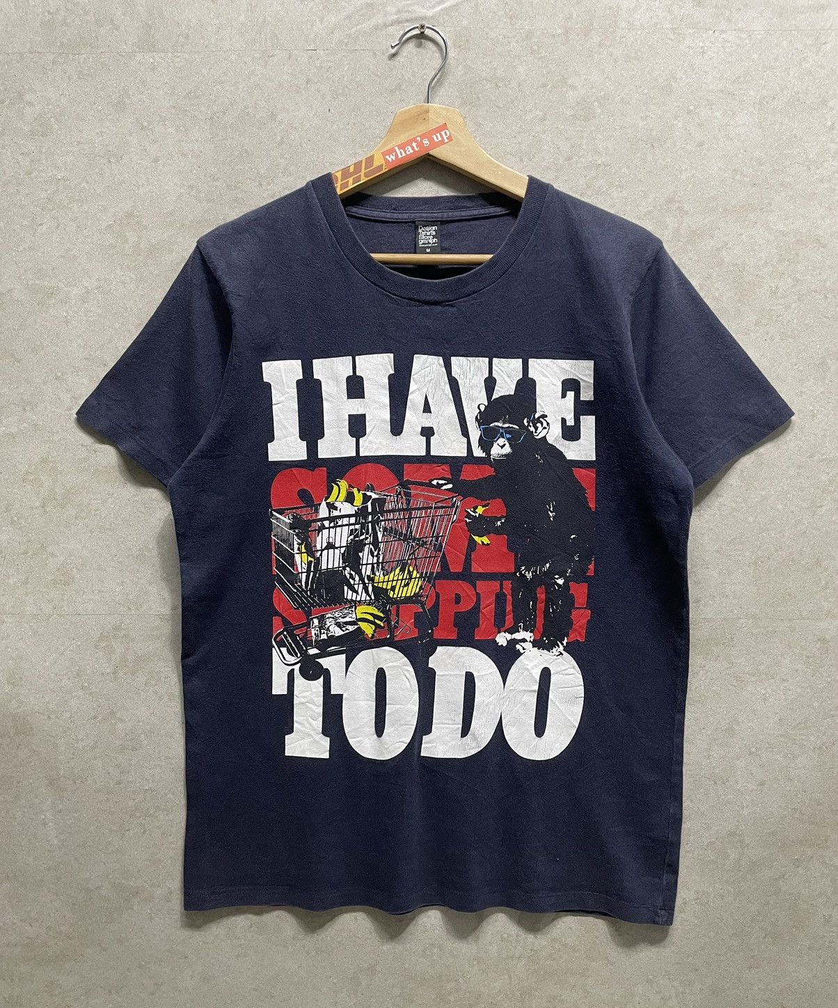 Japanese Brand × Vintage Vintage Y2K Design Stone Graniph Ape Tee Size US M / EU 48-50 / 2 - 1 Thumbnail