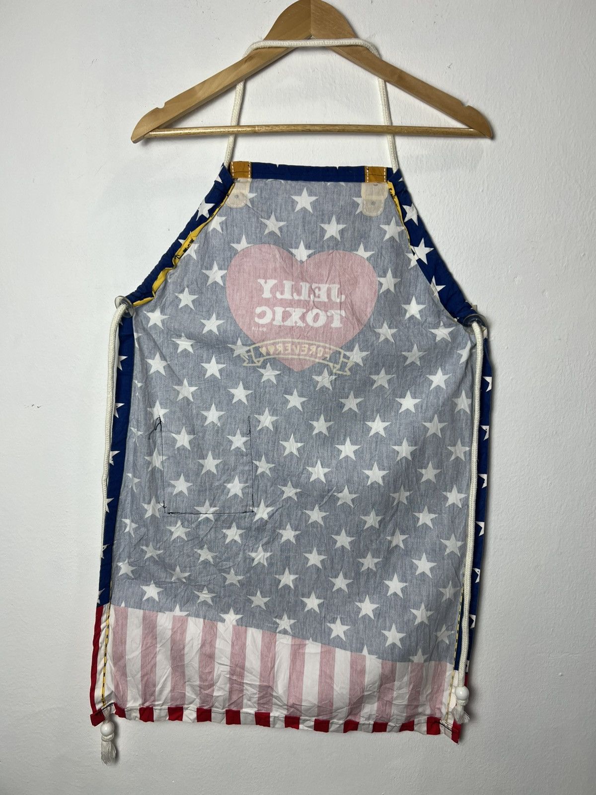 Vintage Jelly Toxic Print USA Apron Size ONE SIZE - 2 Thumbnail
