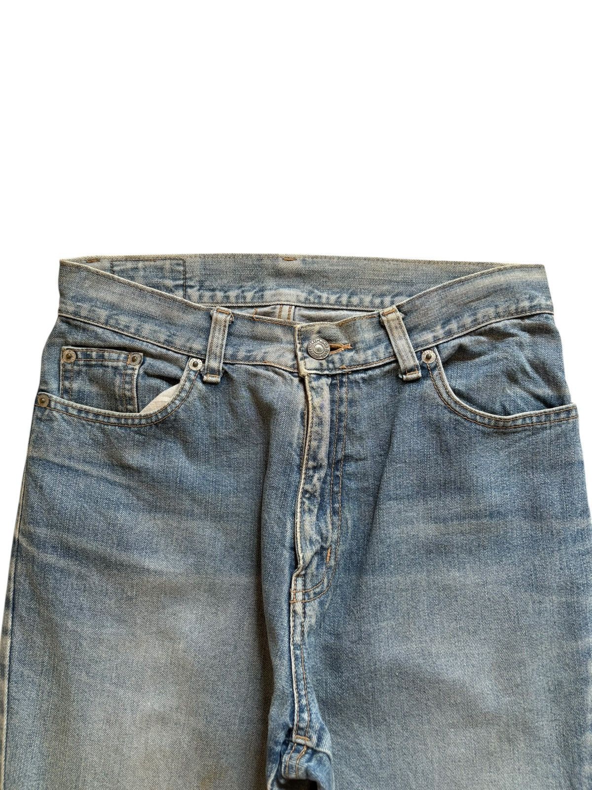 Japanese Brand × Jean Vintage Japanese Brand Mud Wash Bootcut Flare Jeans Size 28" / US 6 / IT 42 - 4 Thumbnail