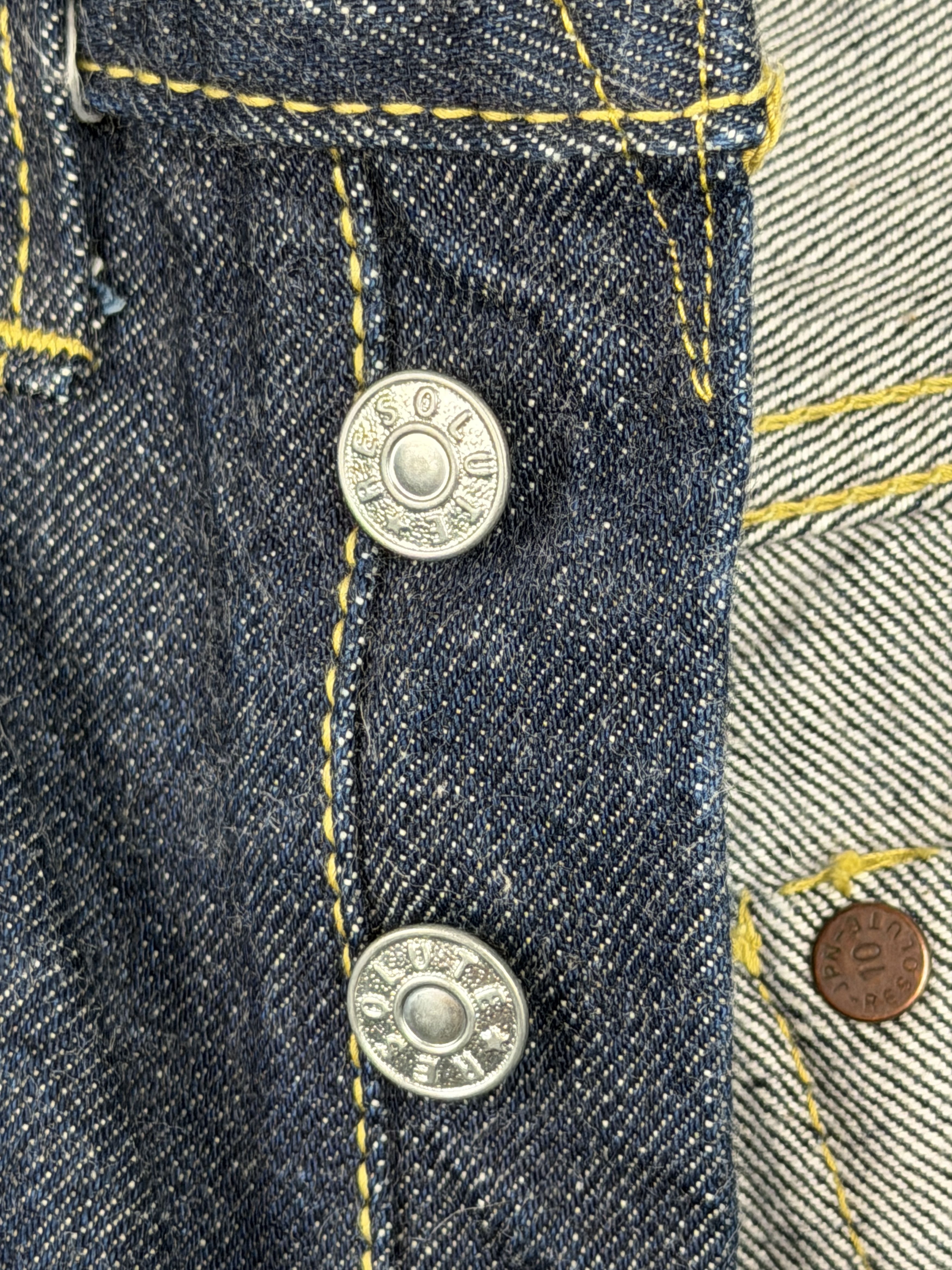 RESOLUTE Lot 714 "WWII Model" 13.5oz Selvedge Denim Size US 31 - 10 Thumbnail