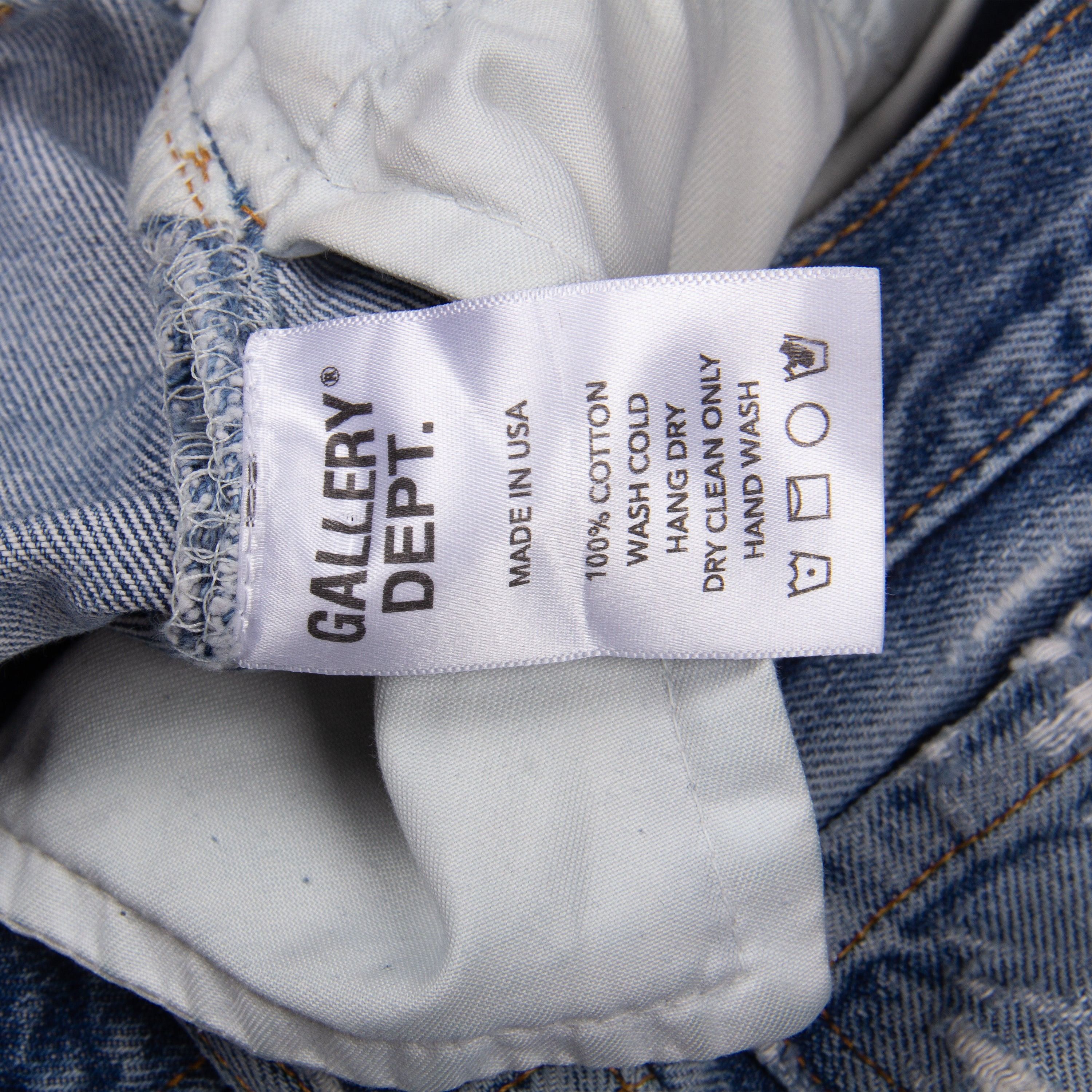 Gallery Dept. GALLERY DEPT. 5001 DENIM Size US 33 - 5 Thumbnail