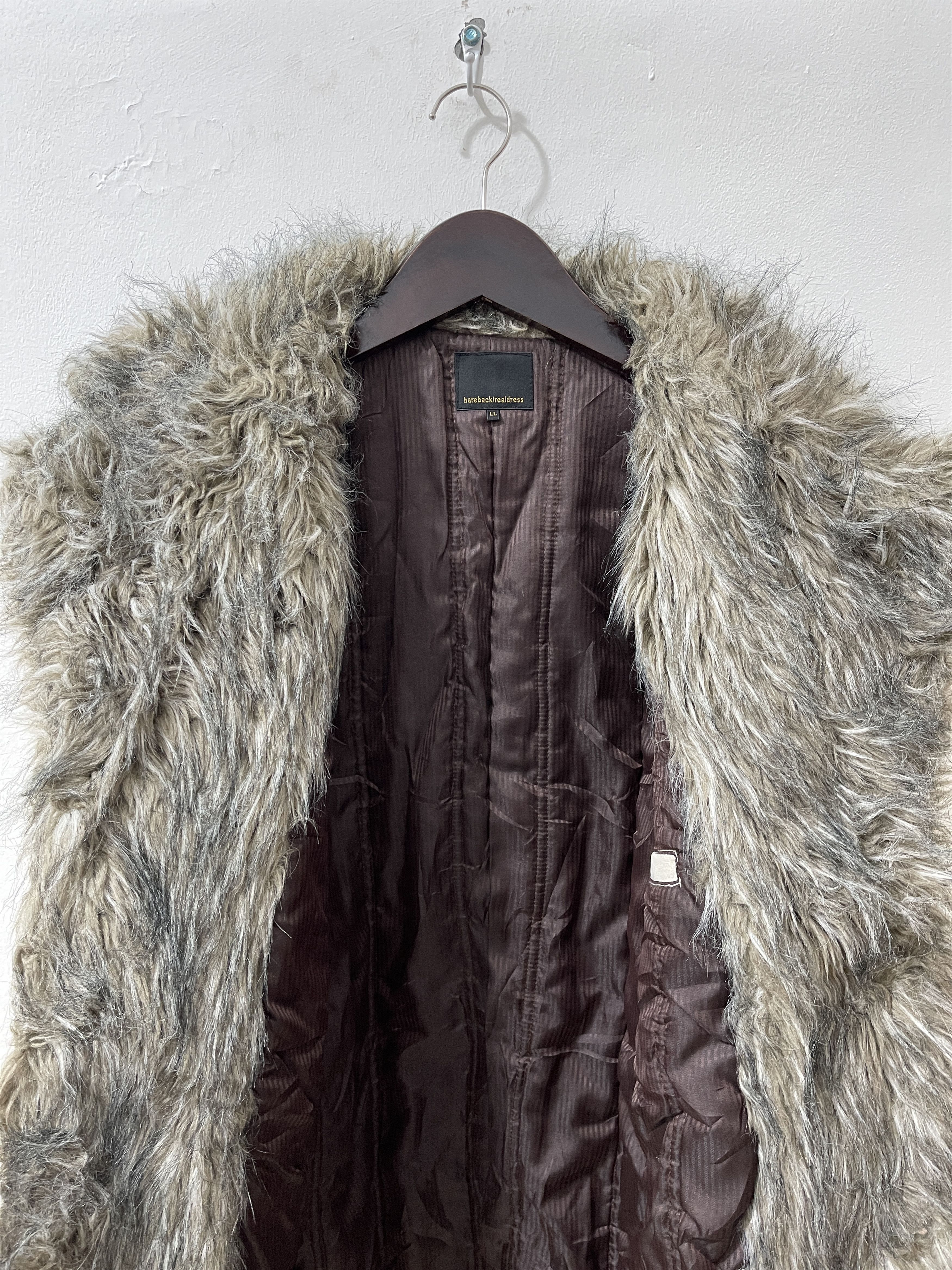 Japanese Brand Bareback Realdress Japan Archive Fur Vkei Style Jacket Size US XL / EU 56 / 4 - 4 Thumbnail