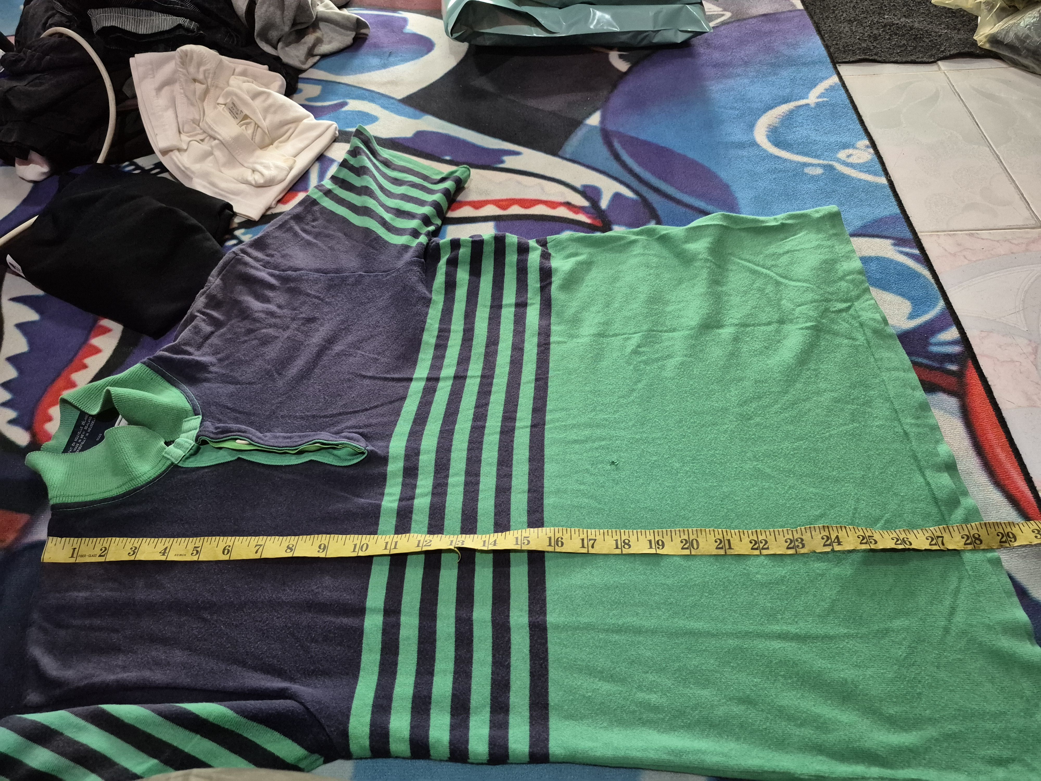 Canterbury of New Zealand 🔥 Vintage Canterbury Stripes Rugby Tee Size US L / EU 52-54 / 3 - 12 Thumbnail