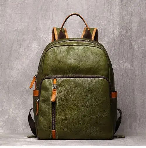 Genuine Leather × Japanese Brand Men's Genuine Leather Travel Backpack Size ONE SIZE - 2 Thumbnail
