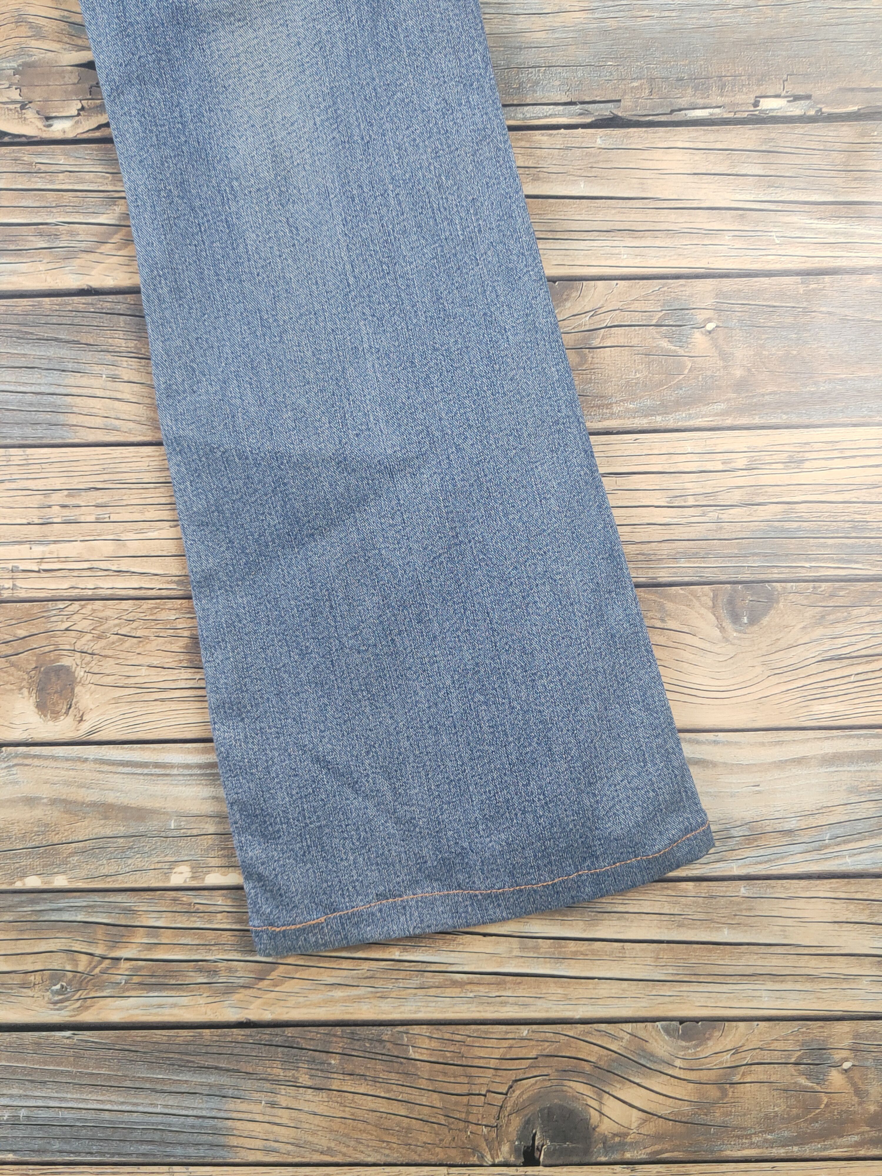 Japanese Brand DL Wave List Blue Distressed Ripped Jeans #1509 Size 26" / US 2 / IT 38 - 11 Thumbnail