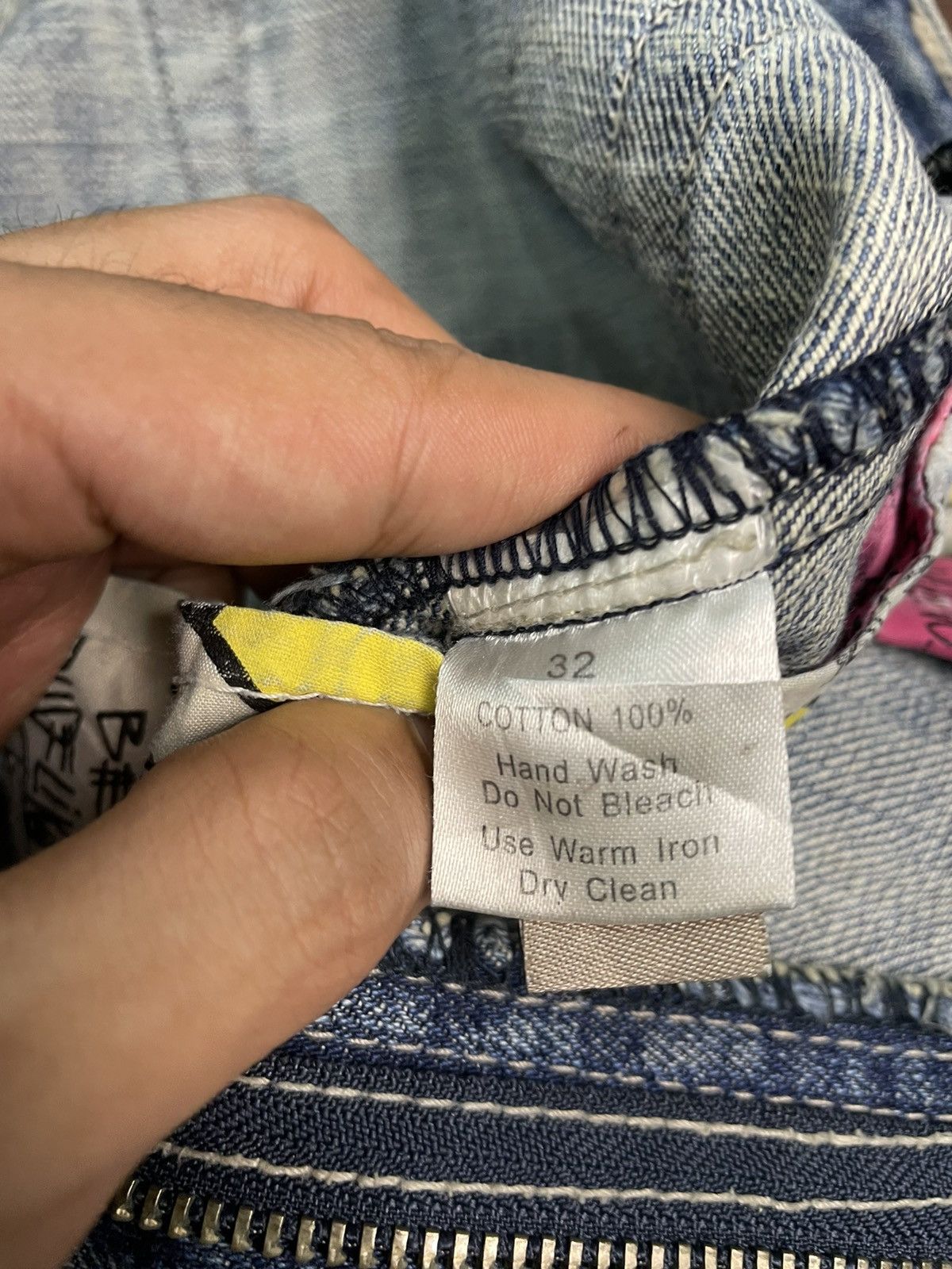 Stussy Y2K Stussy Distressed Denim Jeans Washed Size US 31 - 8 Thumbnail