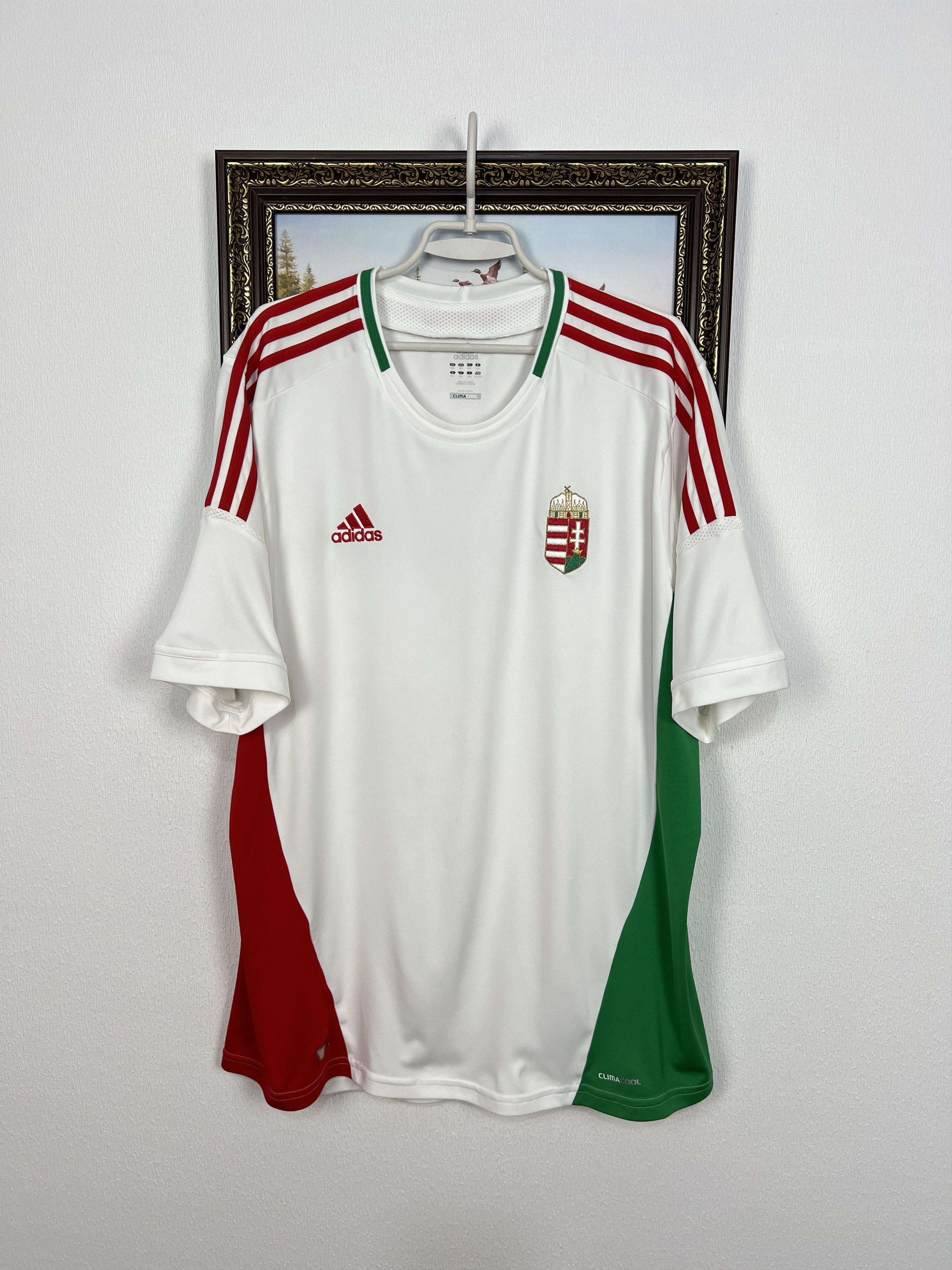 Hungary Away football shirt 2012 Soccer Adidas Jersey