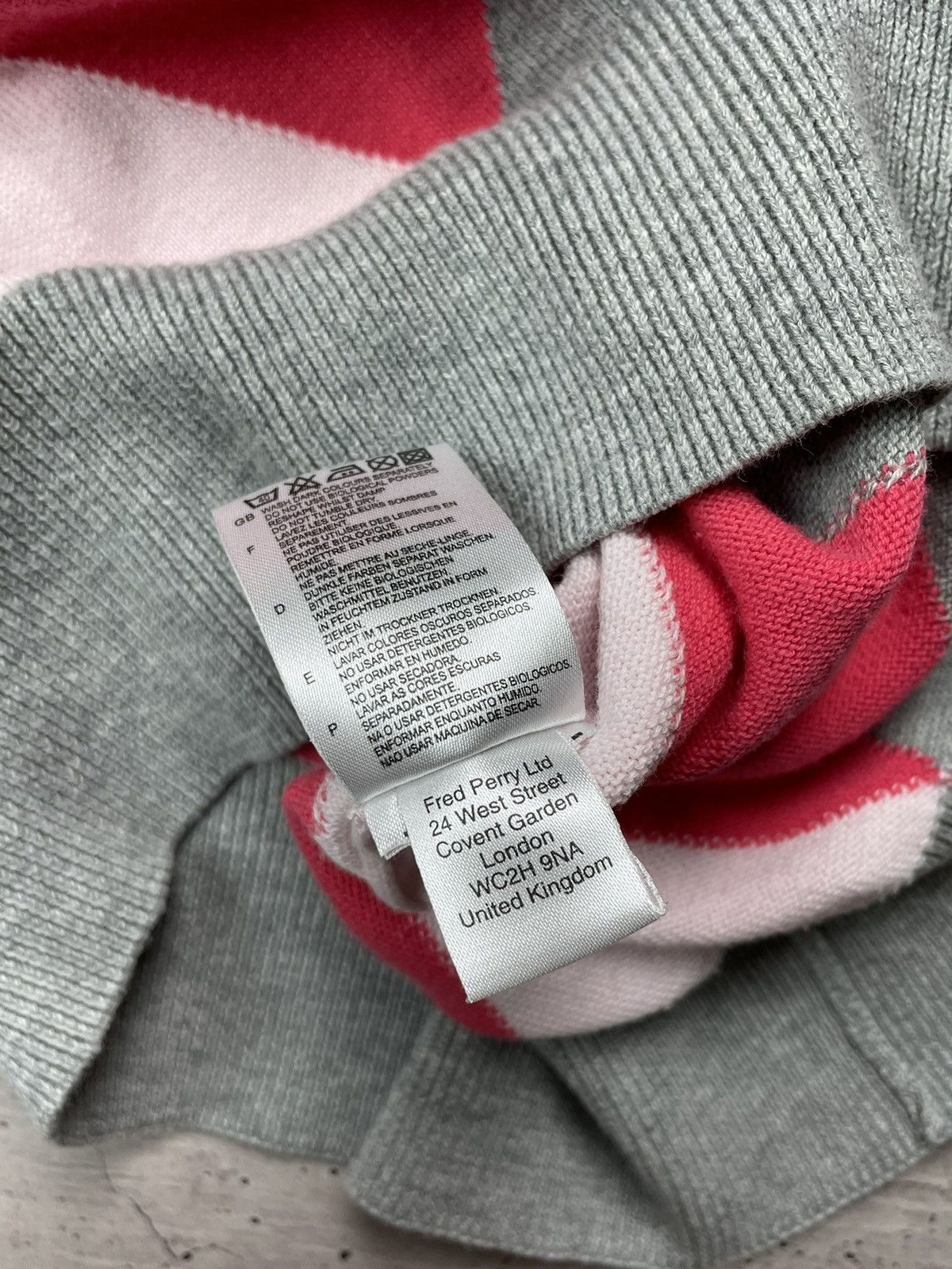 Fred Perry × Vintage Vintage Fred Perry Cardigan Sweatshirt Rare Size M / US 6-8 / IT 42-44 - 8 Thumbnail