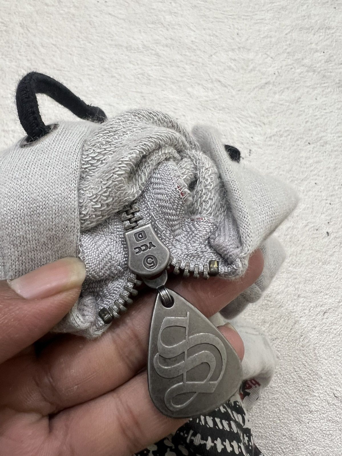 Number (N)ine 2000s Japanese Christian Audigier Poem Skull Zip y2k Lgb Size US S / EU 44-46 / 1 - 11 Thumbnail