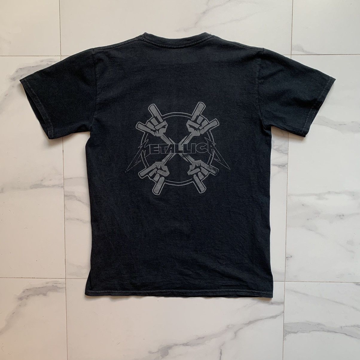 Metallica × Mexicana × Vintage Vintage Y2K Metallica Death Magnetic T-Shirt Size US M / EU 48-50 / 2 - 3 Thumbnail