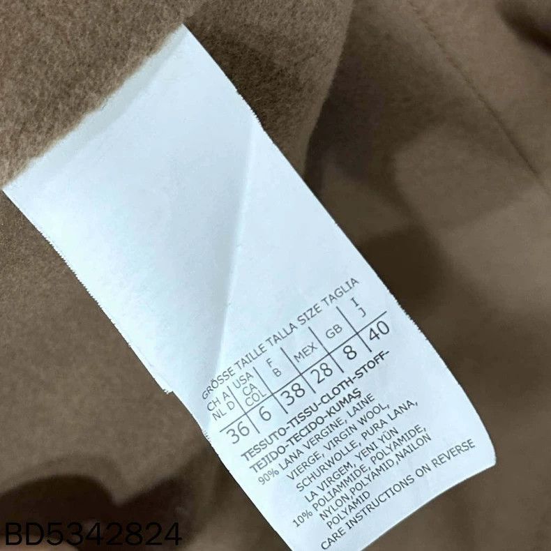 Max Mara Max Mara Brown wool cloak Size M / US 6-8 / IT 42-44 - 6 Thumbnail