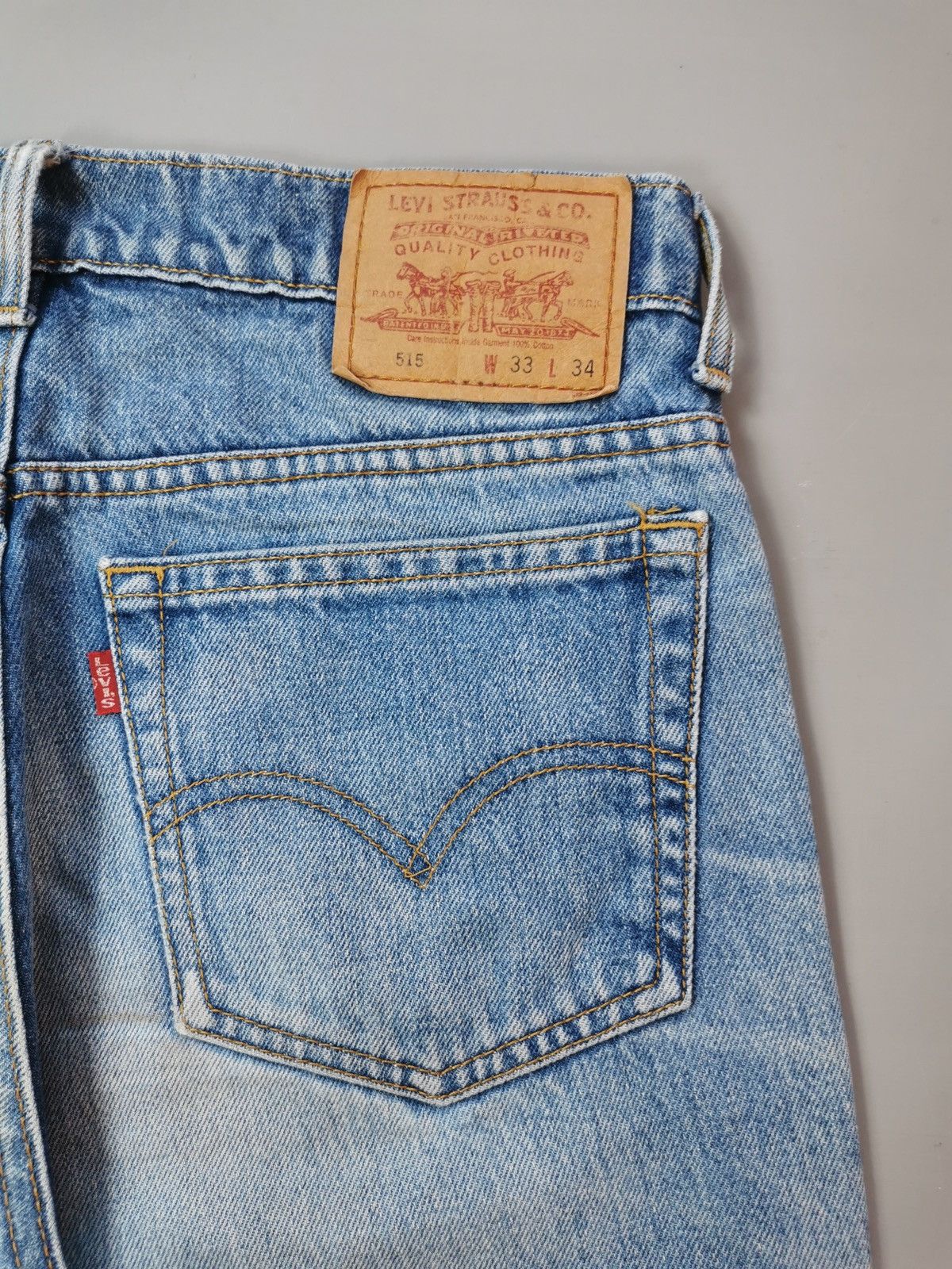 Levi's Vintage Levis 515 Denim Jeans Size US 32 / EU 48 - 10 Thumbnail