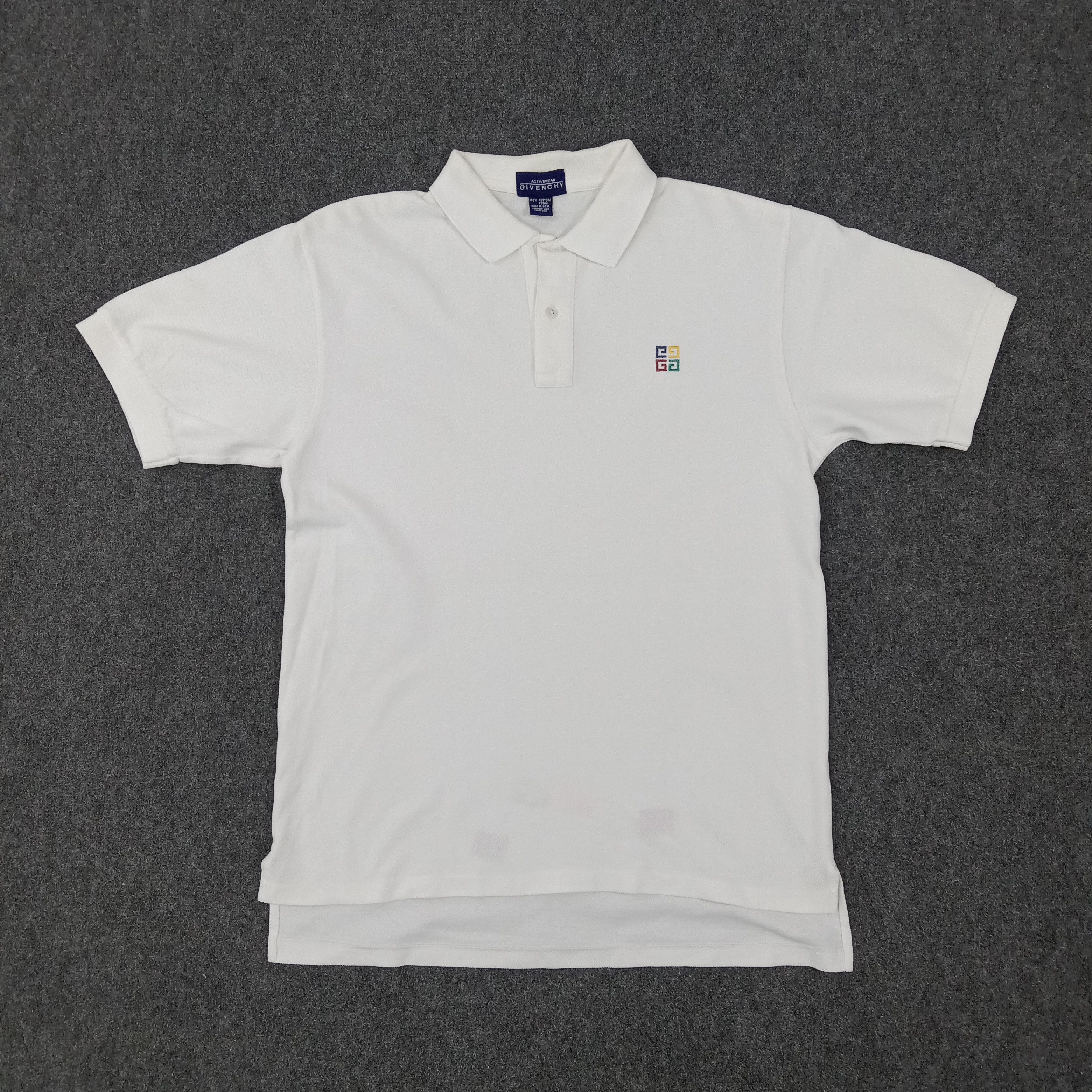 Givenchy × Vintage Givenchy Luxury Brand Designer Polo Shirt Size US L / EU 52-54 / 3 - 1 Thumbnail