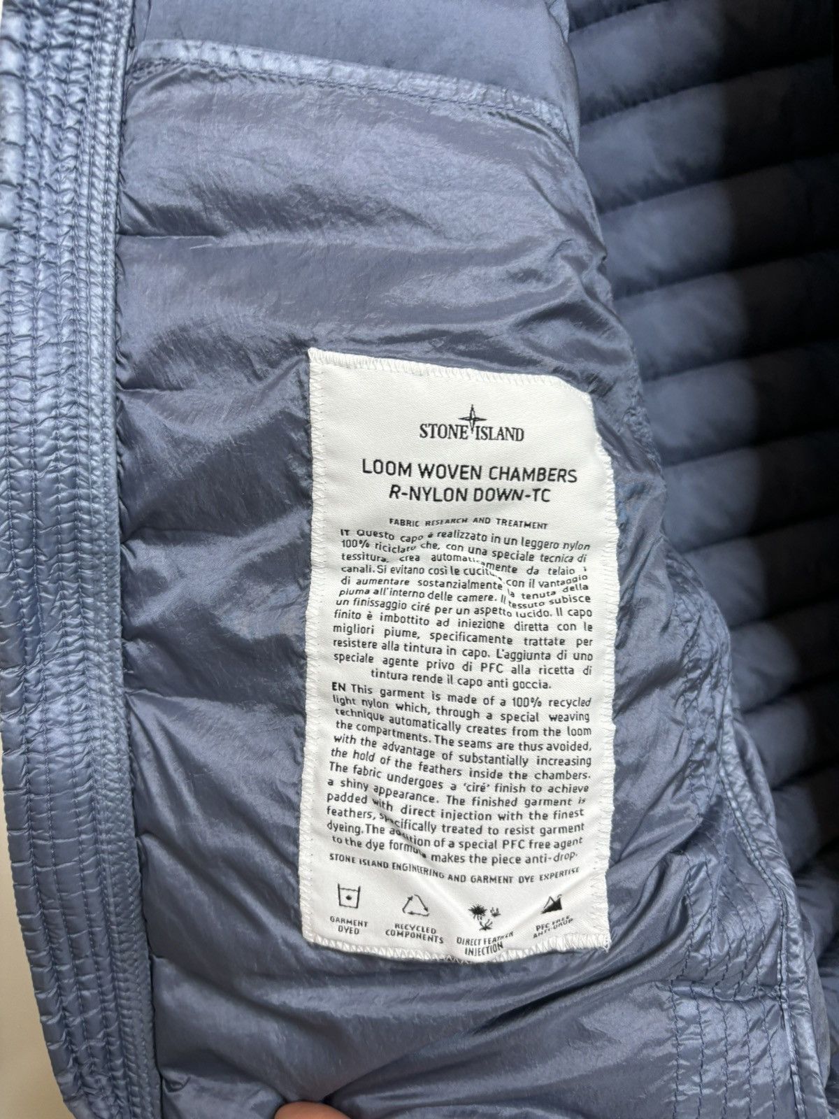 Stone Island Stone island down jacket Size US S / EU 44-46 / 1 - 14 Thumbnail