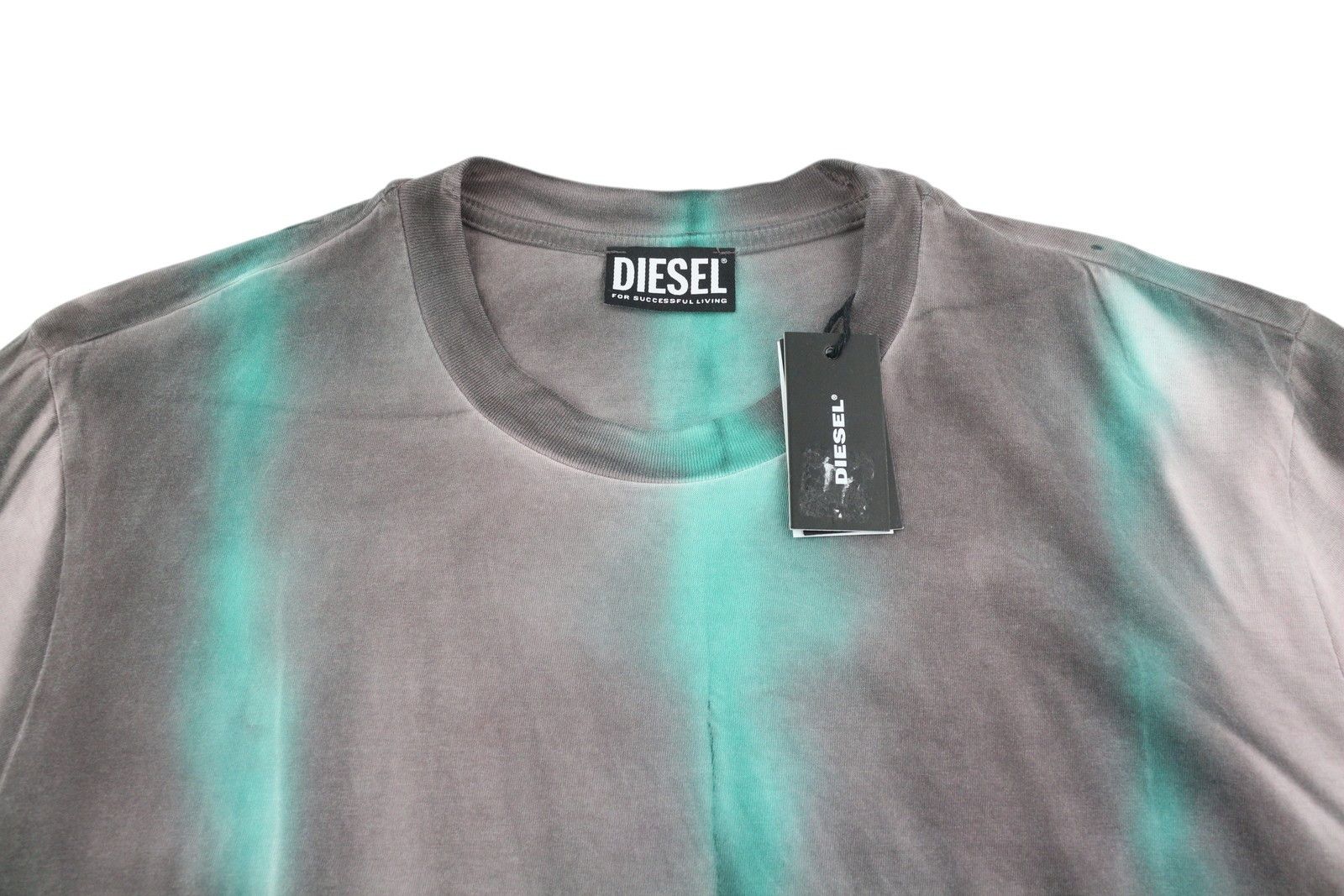 Diesel T-JUST-B52 S Acid Wash Effect Logo T-Shirt 84106 Size US S / EU 44-46 / 1 - 4 Thumbnail