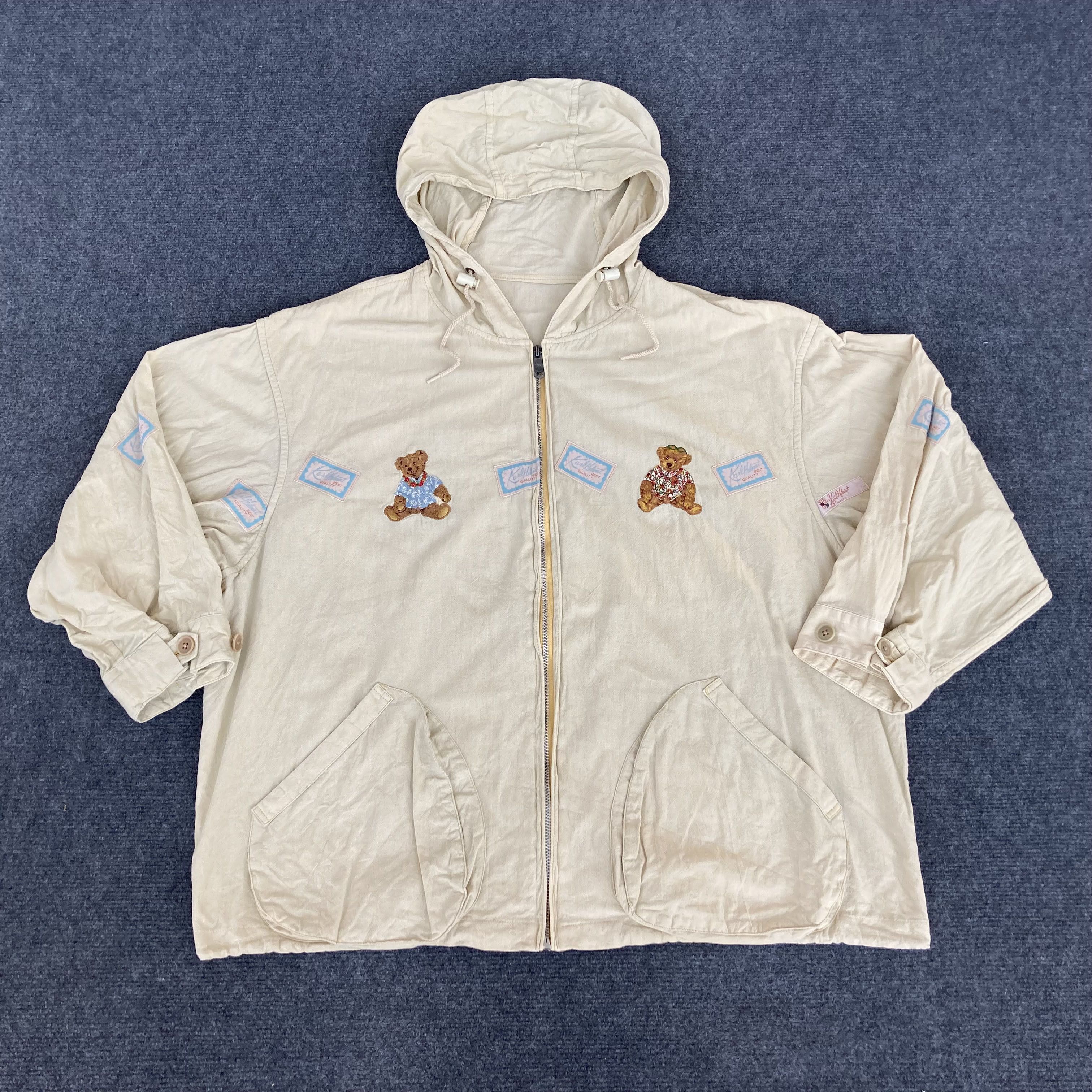 Karl Helmut × Pink House × Vintage Vtg Authentic Karl Helmut Hooded Long Sleeve Zipper Jacket Size US L / EU 52-54 / 3 - 1 Thumbnail