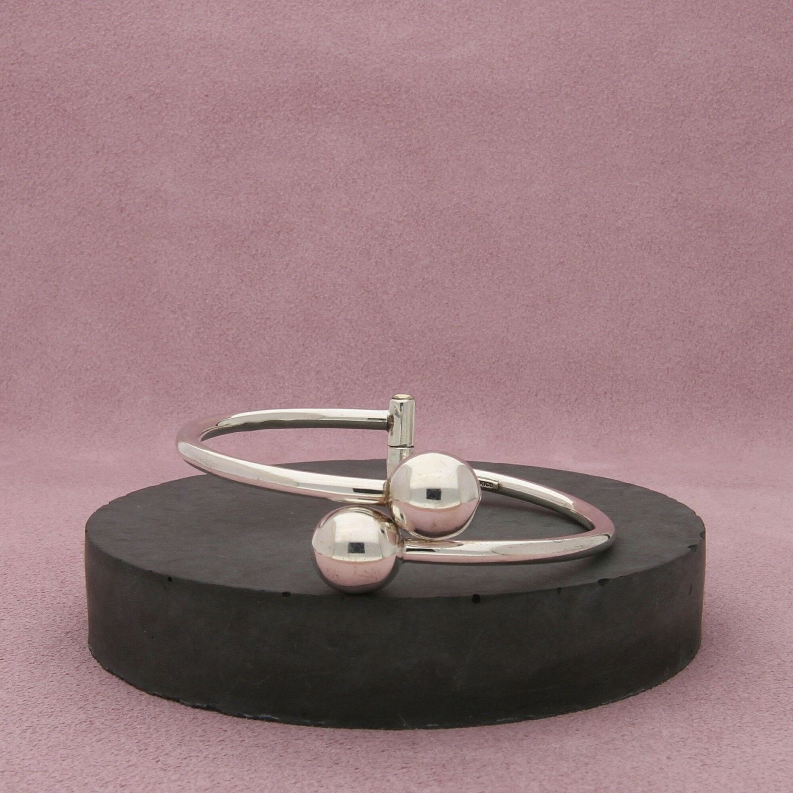 Mexicana mexico sterling silver bead end bracelet size 6.75in Size ONE SIZE - 1 Thumbnail