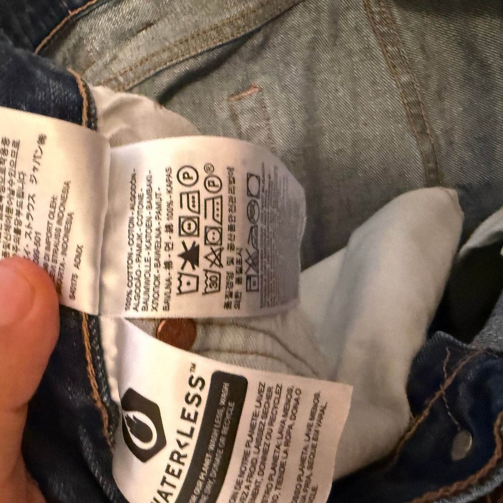 Levi's Levi's 501 Men's Jeans Blue Denim Classic Straight 42x30 Size US 42 / EU 58 - 8 Thumbnail