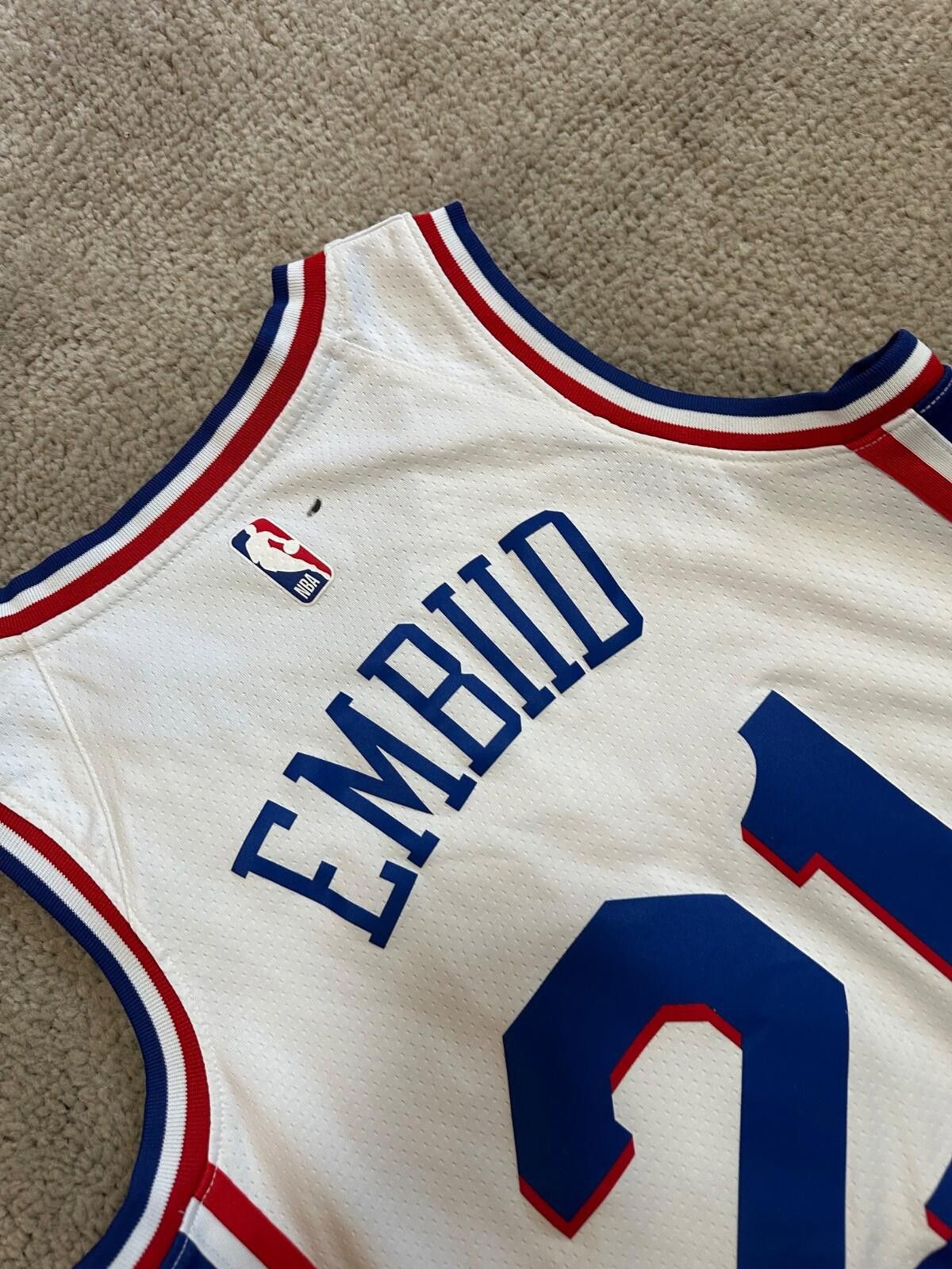 Nike NIKE PHILA PHILADELPHIA 76ERS BASKETBALL SHIRT JERSEY NBA Size US S / EU 44-46 / 1 - 8 Thumbnail