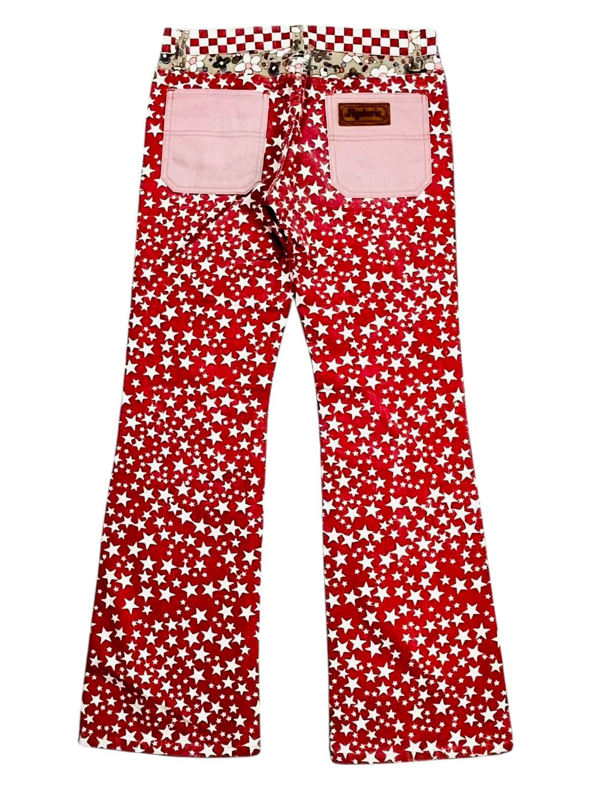 Hysteric Glamour 2000s Hysteric - Pop Star Flared Pants Size US 29 - 1 Thumbnail