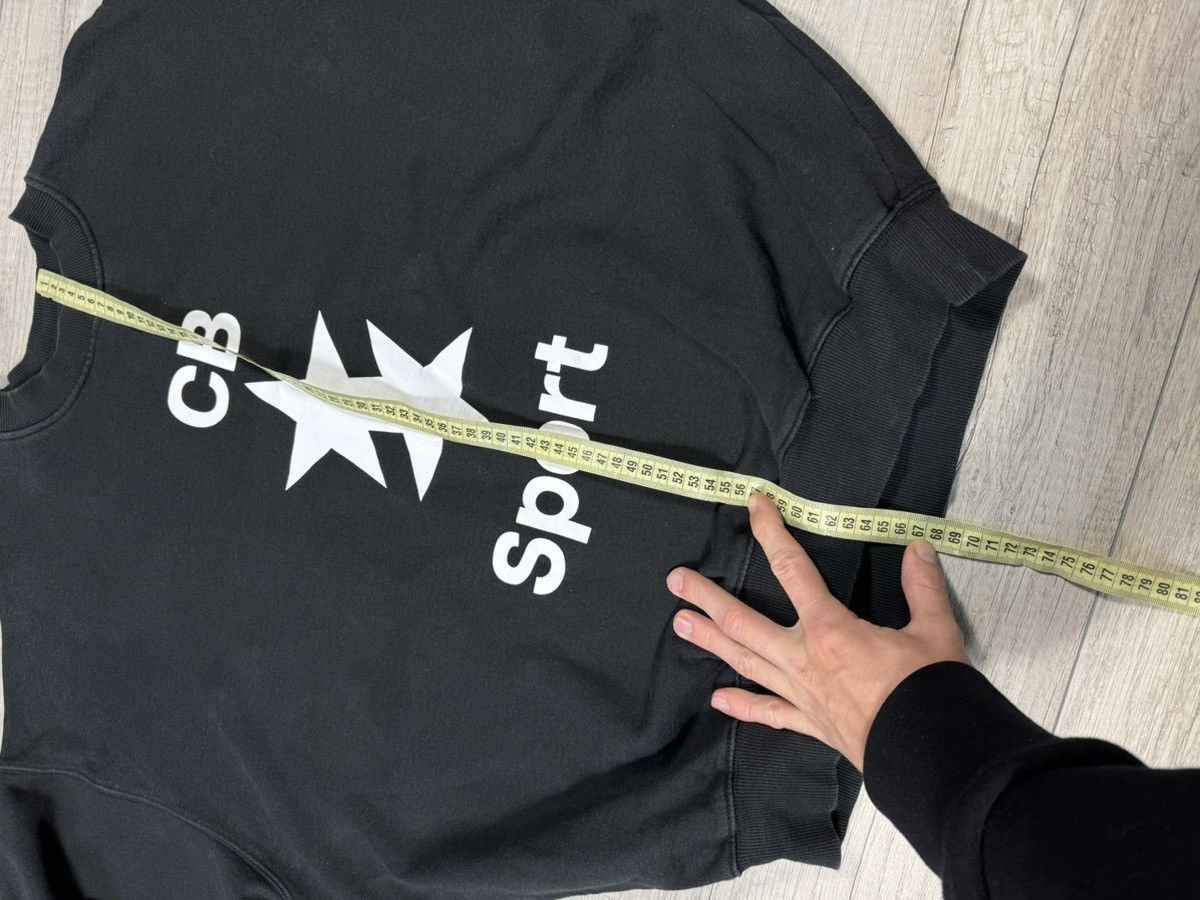 Cole Buxton Spot Oversized Big Logo Sweatshirt Hype Y2K
