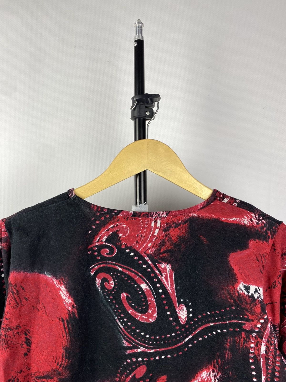 Designer × Japanese Brand × Vintage Save The Queen Jean Paul Gaultier Style Mesh Blouses Size L / US 10 / IT 46 - 4 Thumbnail