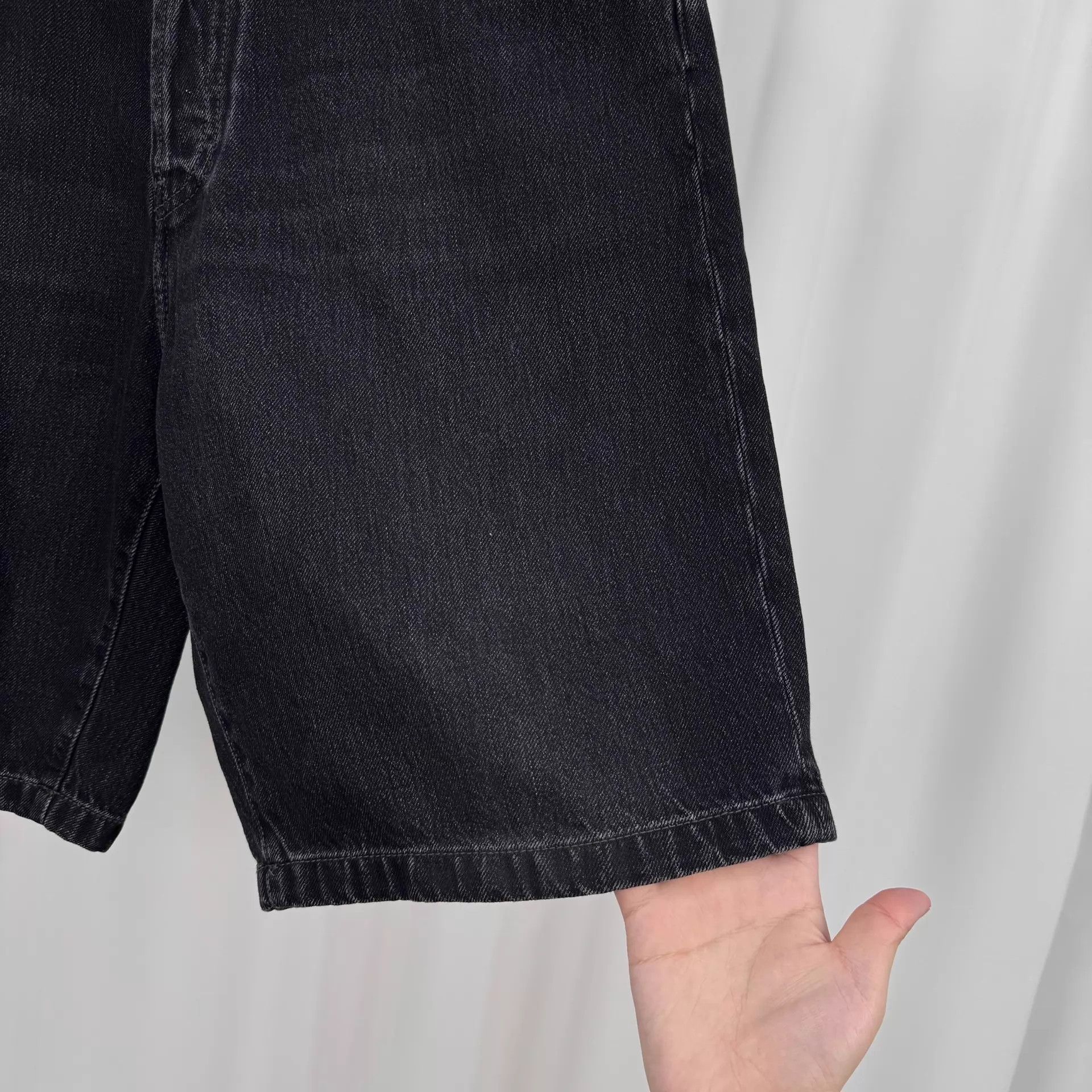 Acne Studios Acne Studios Wash Drawstring Jean Shorts W31 99N Size US 31 - 4 Thumbnail