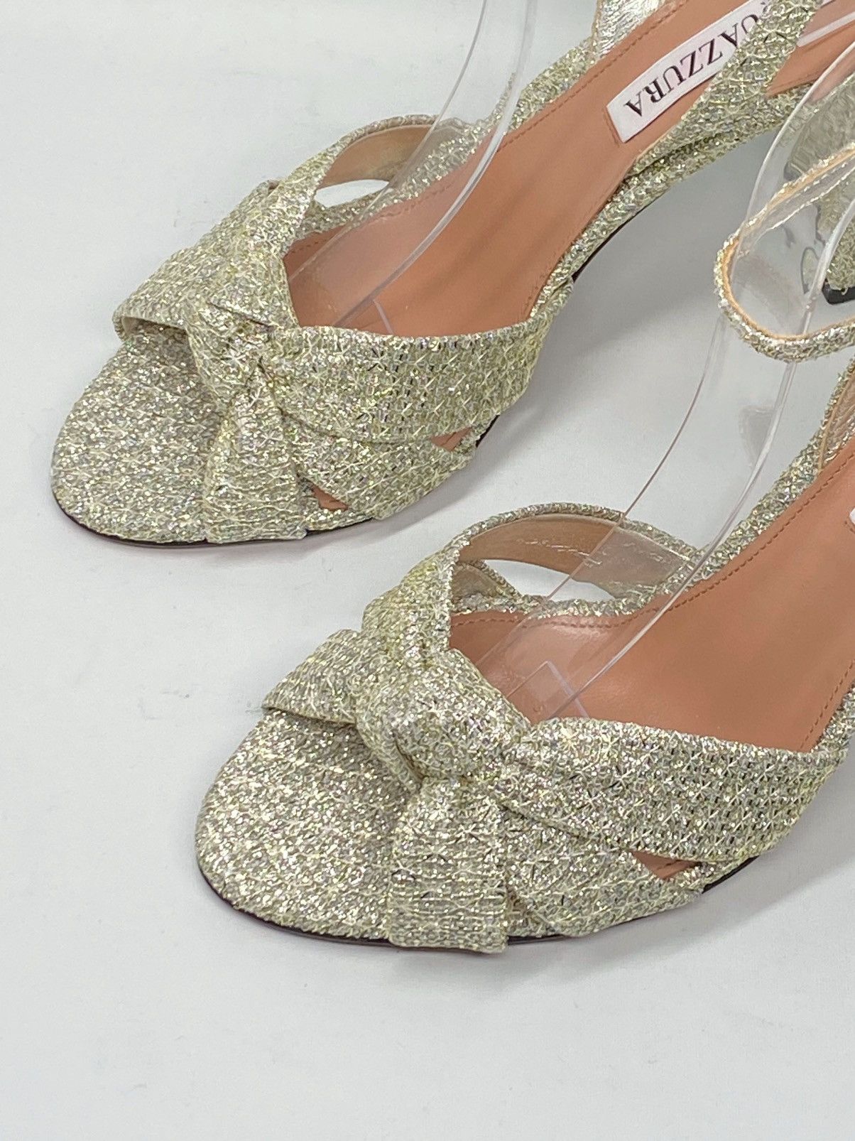Aquazzura Aquazzura Nina 85MM Knotted Sandals size 38 Size US 8 / IT 38 - 6 Thumbnail