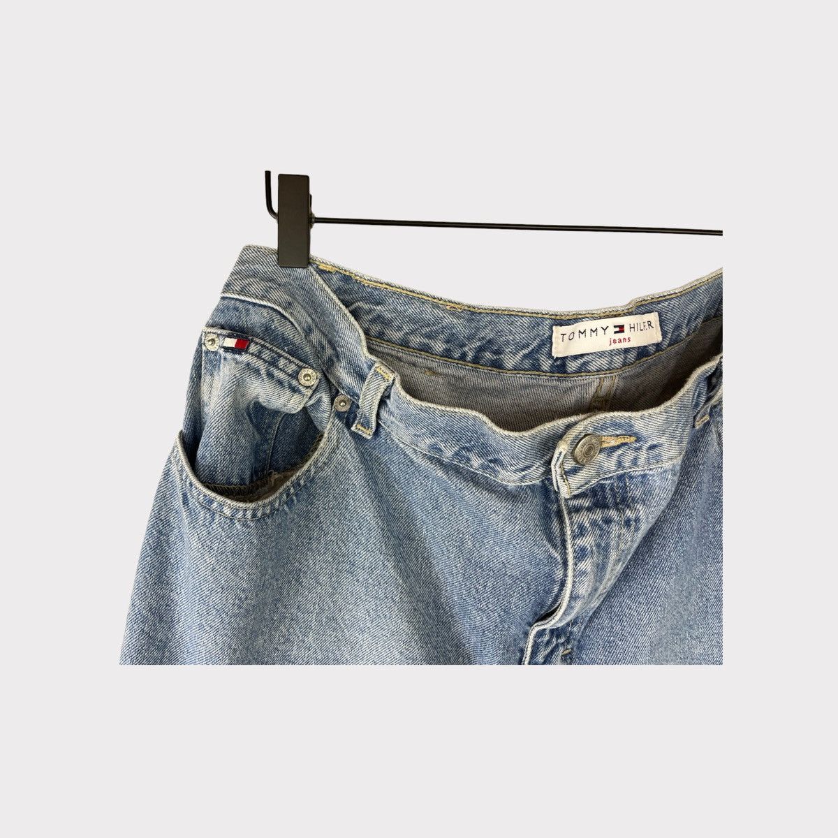 Tommy Hilfiger × Vintage Vintage Tommy Hilfiger Jeans Size 34" / US 12 / IT 48 - 3 Thumbnail