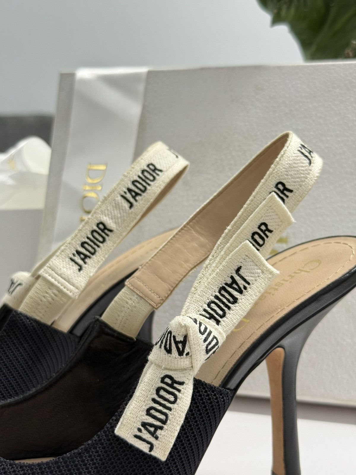 Dior Women's J'Adior Slingback Pumps Technical Fabric 100 Size US 9 / IT 39 - 7 Thumbnail