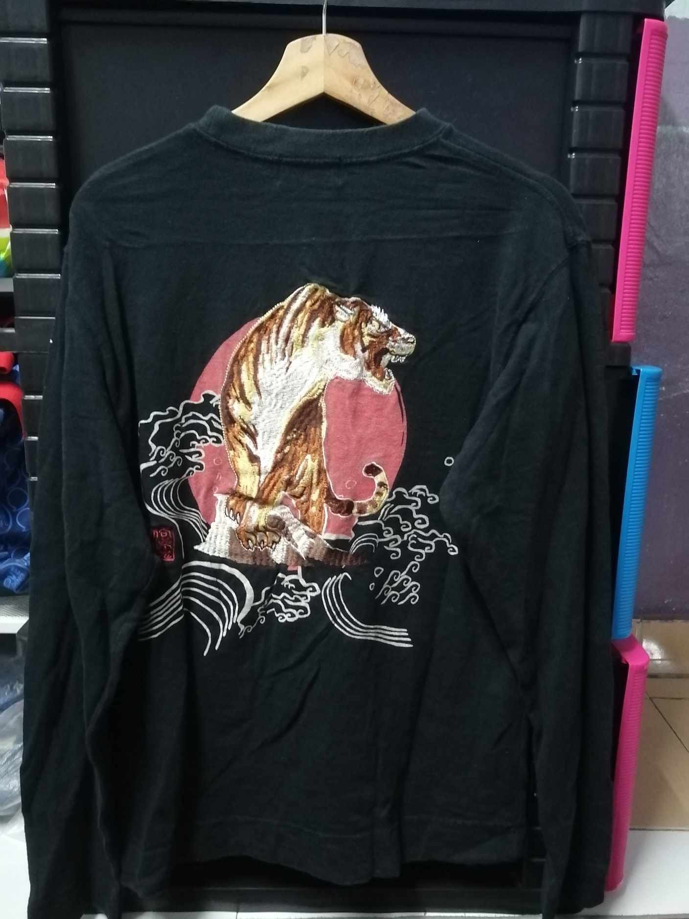 Japanese Brand × Seditionaries × Vintage VINTAGE SUKAJAN TIGER VERY RARE Size US L / EU 52-54 / 3 - 1 Thumbnail