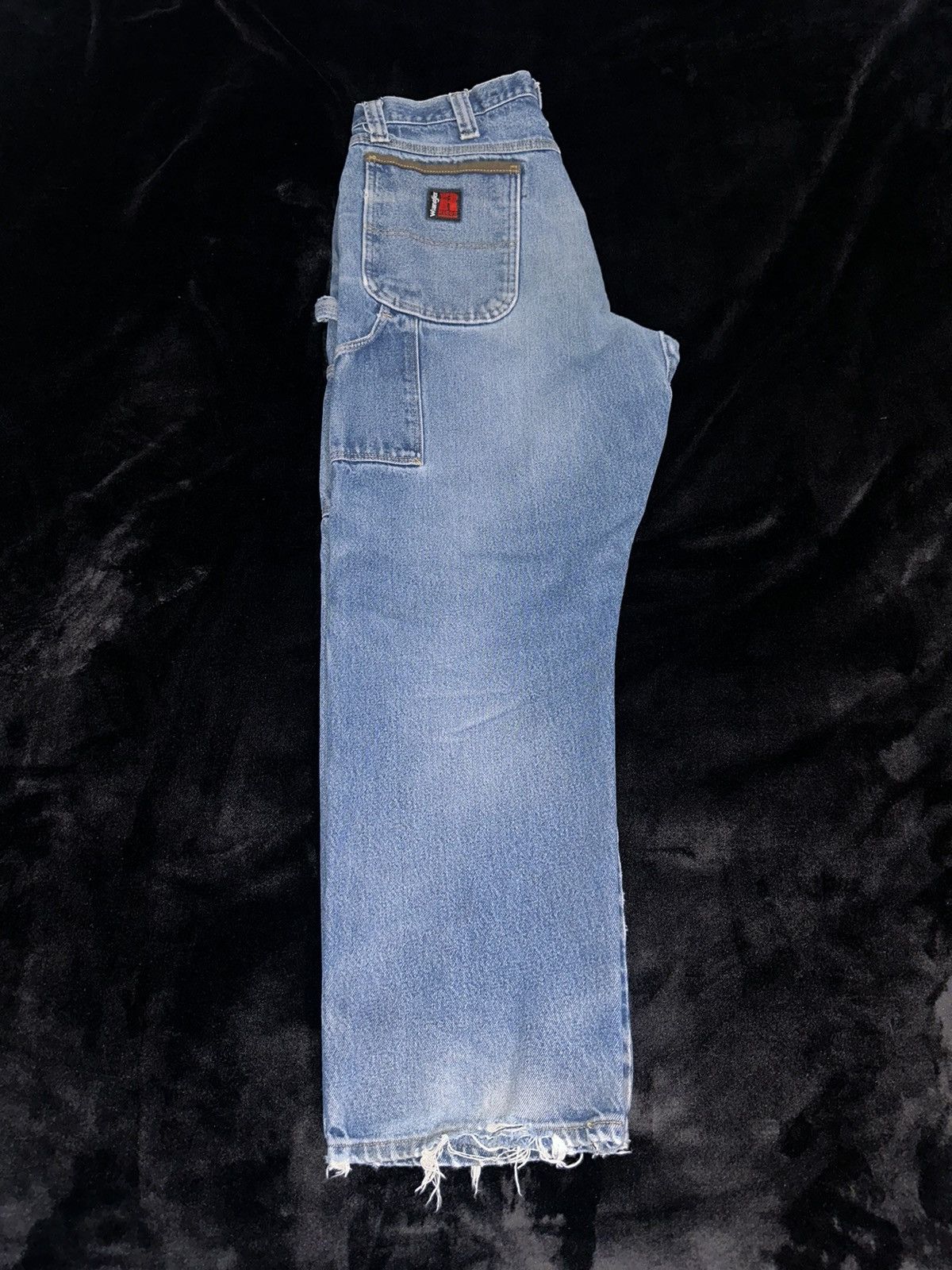 Vintage × Wrangler Double Knee Wrangler Size US 36 / EU 52 - 1 Thumbnail
