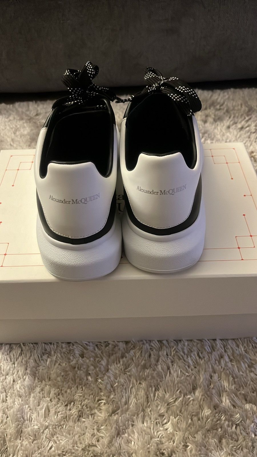 Alexander McQueen Black and white Alexander mcqueens Size US 11 / EU 44 - 7 Thumbnail