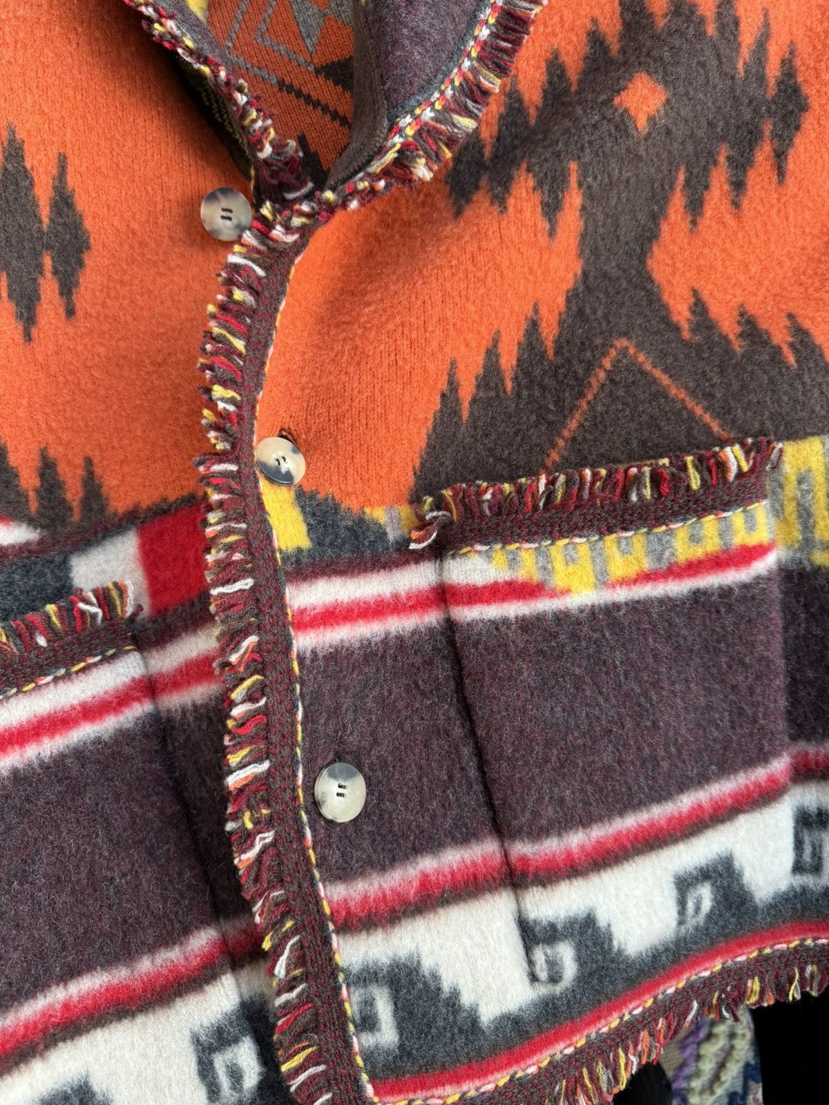 Alanui Alanui cashmere orange, brown, yellow, size M Size US M / EU 48-50 / 2 - 6 Thumbnail