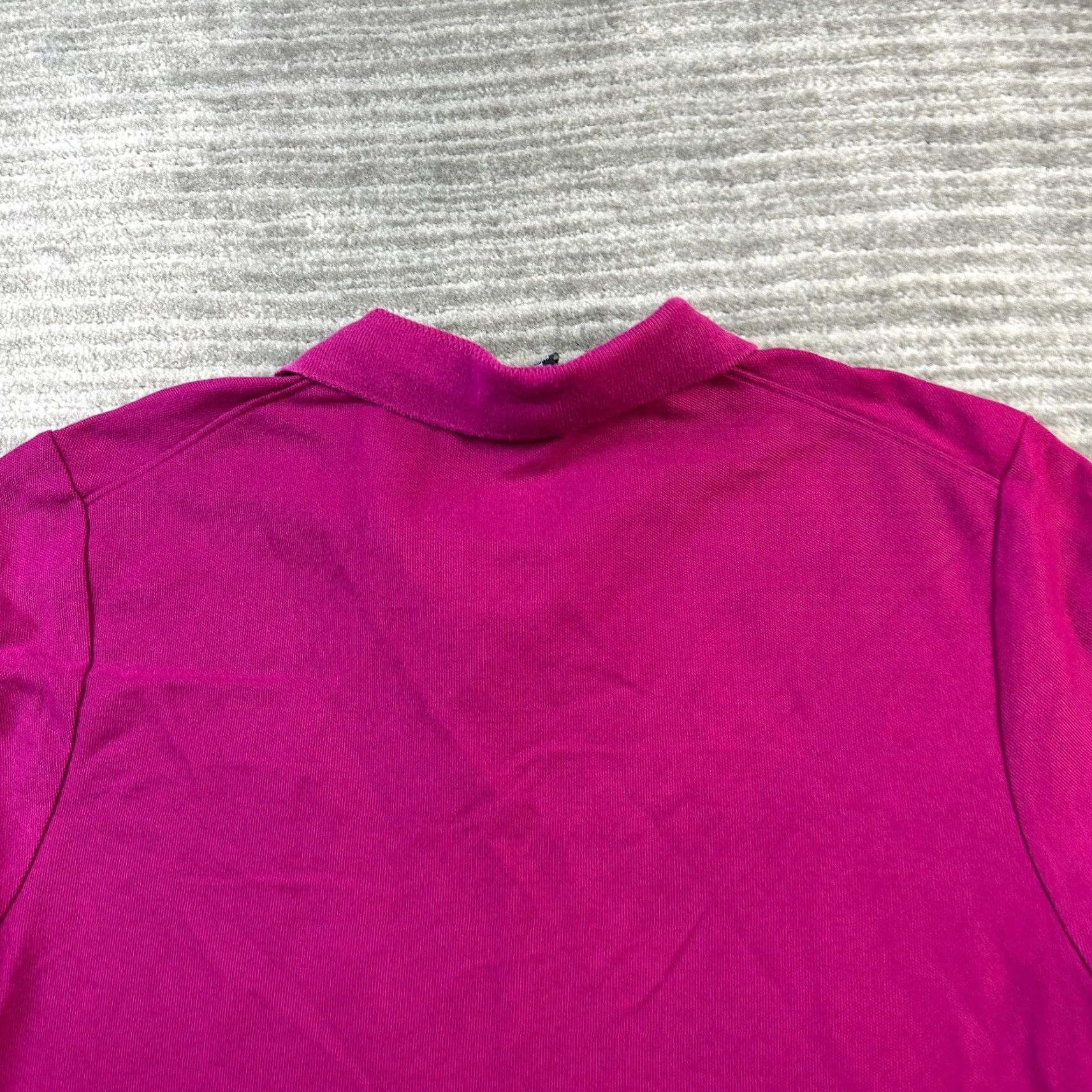 Nike Nike Dri-Fit Polo Shirt Mens Medium Purple Tennis Golf Casual Activewear S/S Collared Logo Embroidered Size US M / EU 48-50 / 2 - 5 Thumbnail