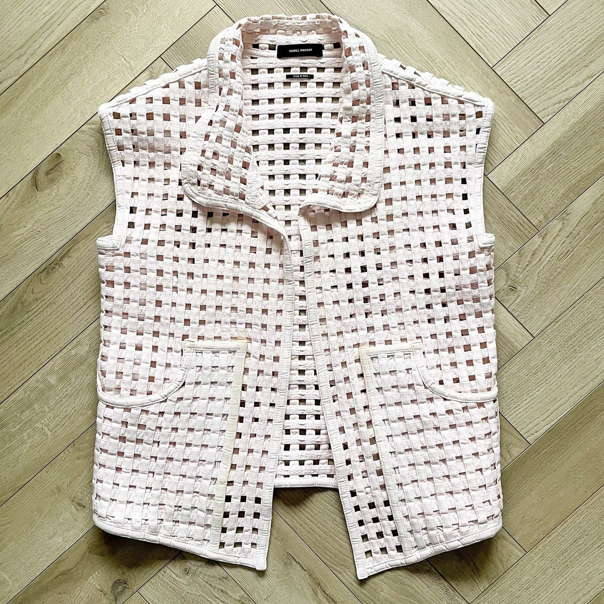 Isabel Marant Isabel Marant Mainline Lattice Vest Jacket Size XS / US 0-2 / IT 36-38 - 4 Thumbnail