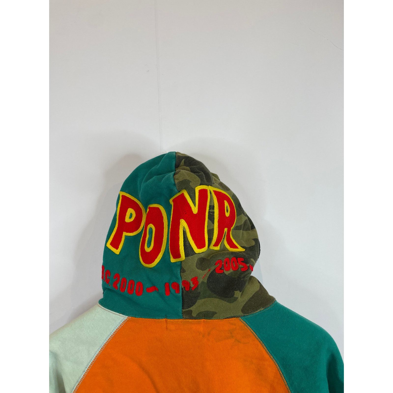 Bape BAPE Shark Zip Up Teal Green Orange Used Medium Size US M / EU 48-50 / 2 - 2 Thumbnail