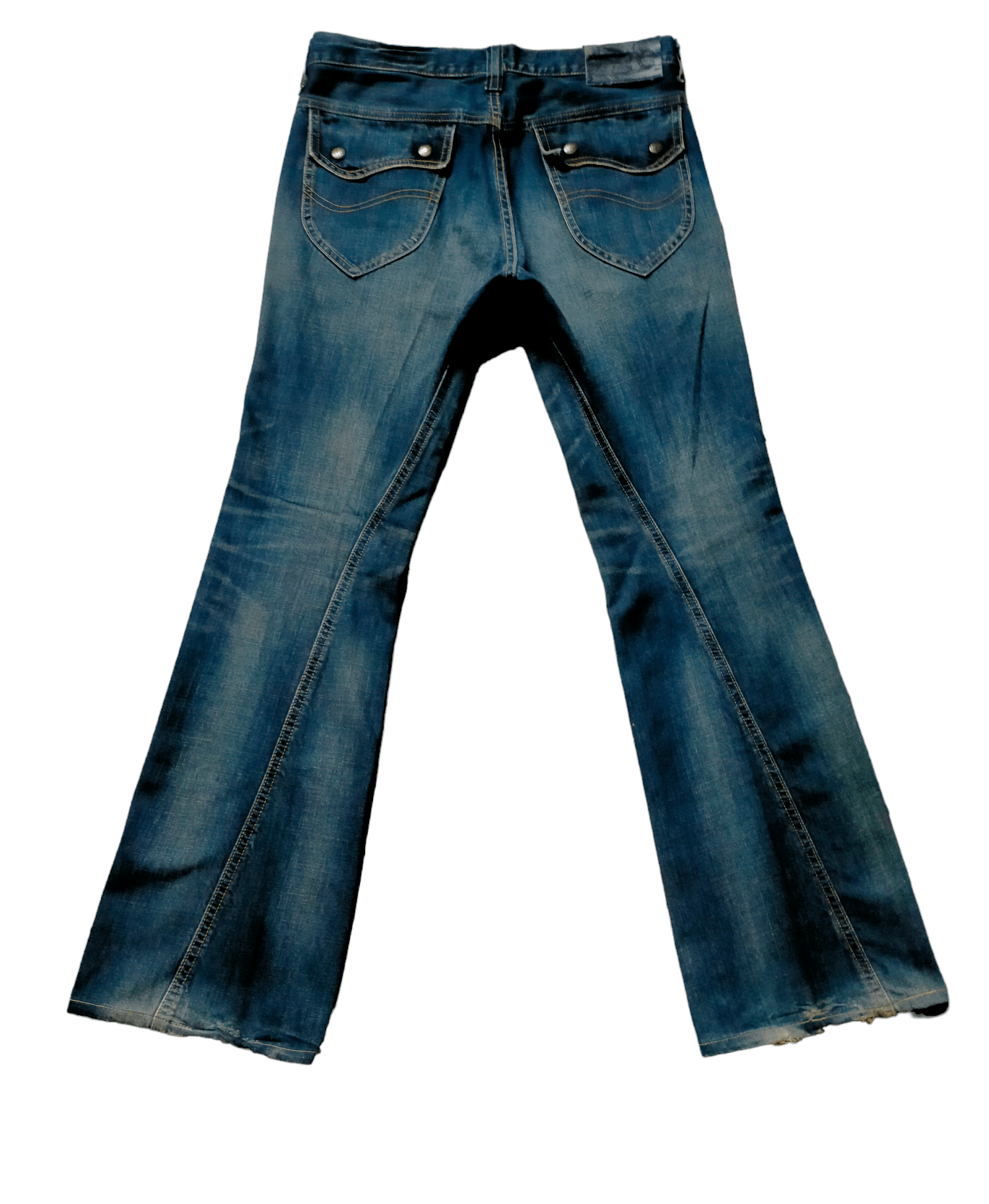 Japanese Brand × Lee Flare Jeans Lee Riders Japan Boot cut Denim Size US 31 - 9 Thumbnail