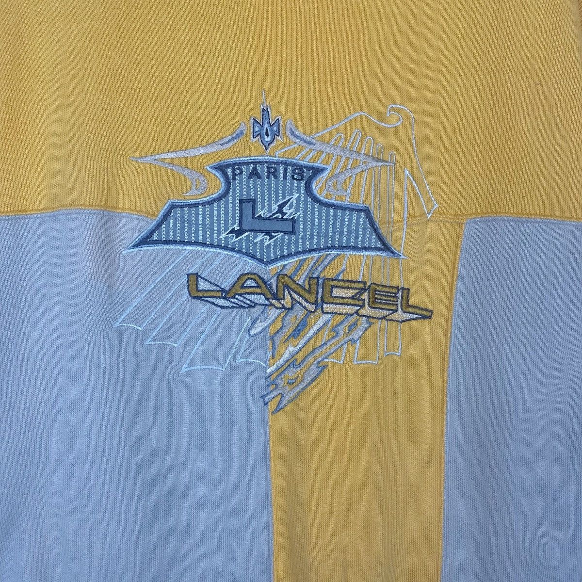 Lancel Lancel Paris Colorblock Sweatshirt Crewneck Pullover Jumper Size US XXL / EU 58 / 5 - 3 Thumbnail