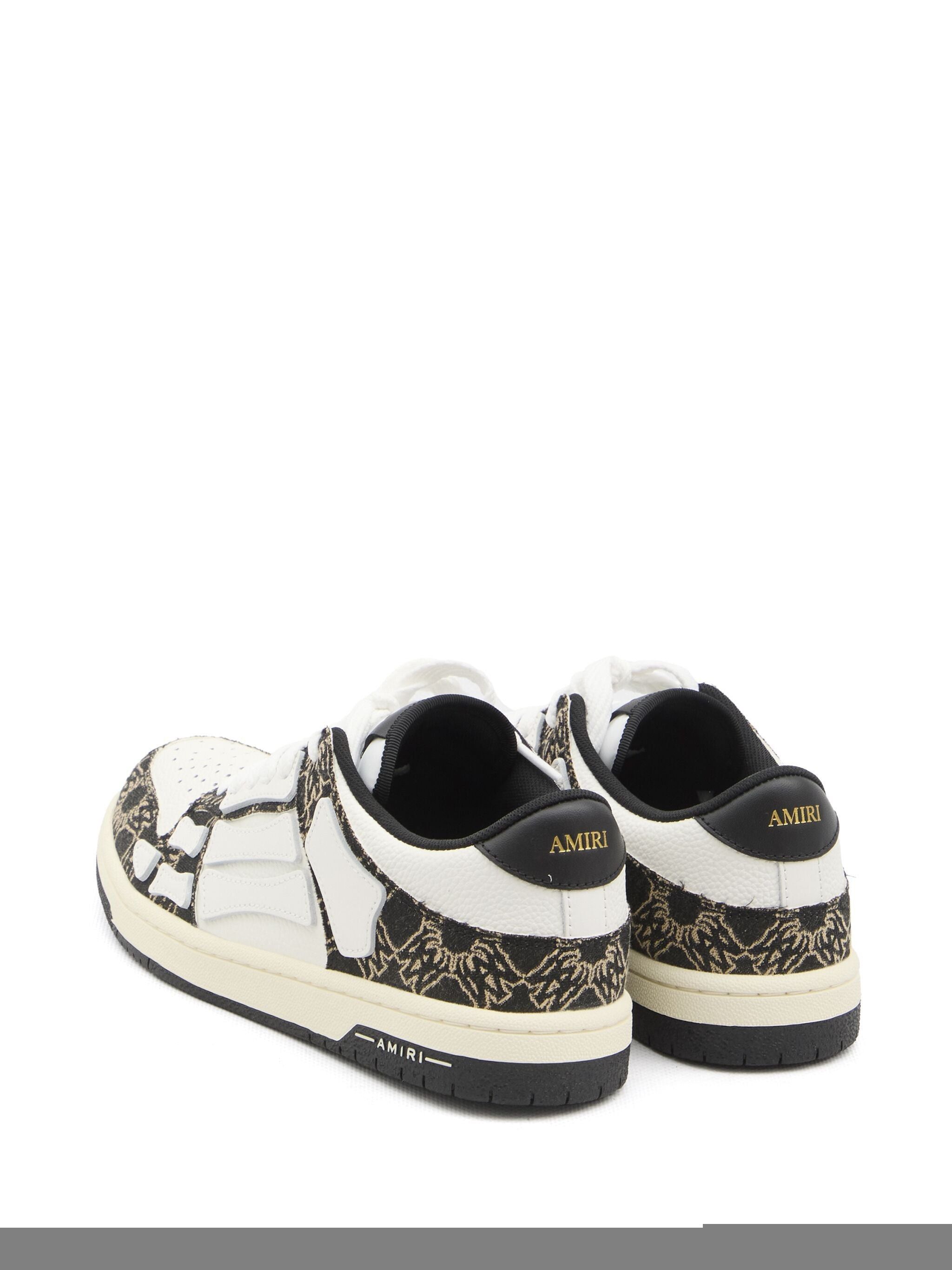 Amiri os11x0625 MA Quad Skelton Leather Sneakers in Multicolor Size US 10 / EU 43 - 5 Thumbnail