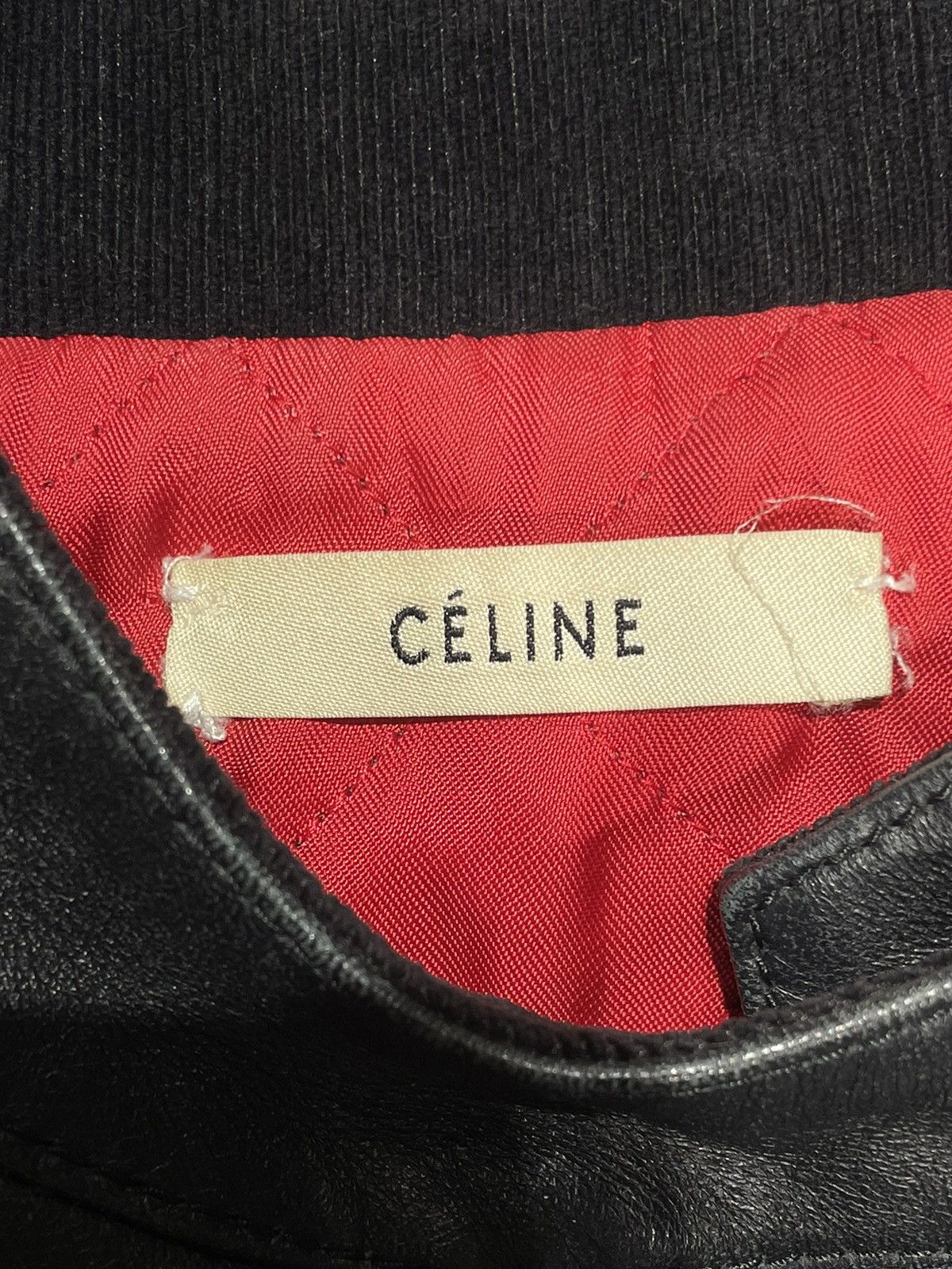 Celine Celine Phoebe Biker Leather Riders Jacket Size XS / US 0-2 / IT 36-38 - 8 Thumbnail