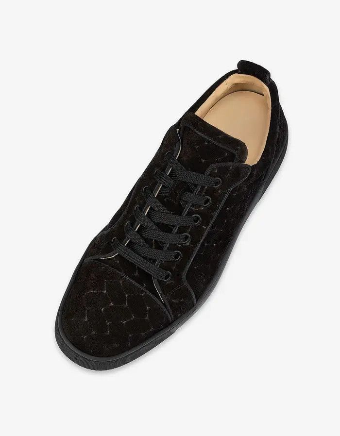 Christian Louboutin o1s1wg110225 Louis Junior Orlato Flat in Black Size US 9.5 / EU 42-43 - 3 Thumbnail